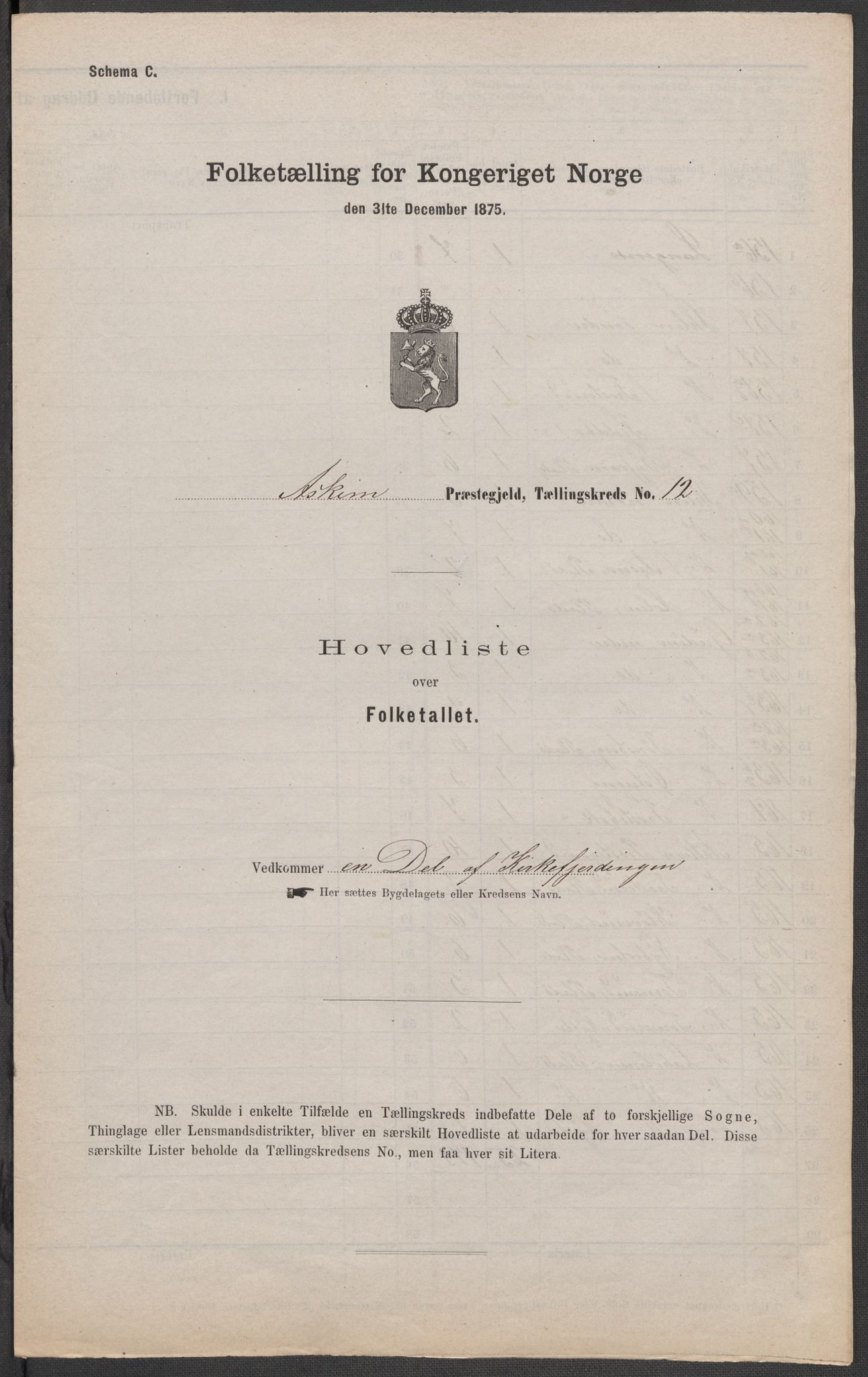 RA, 1875 census for 0124P Askim, 1875, p. 34