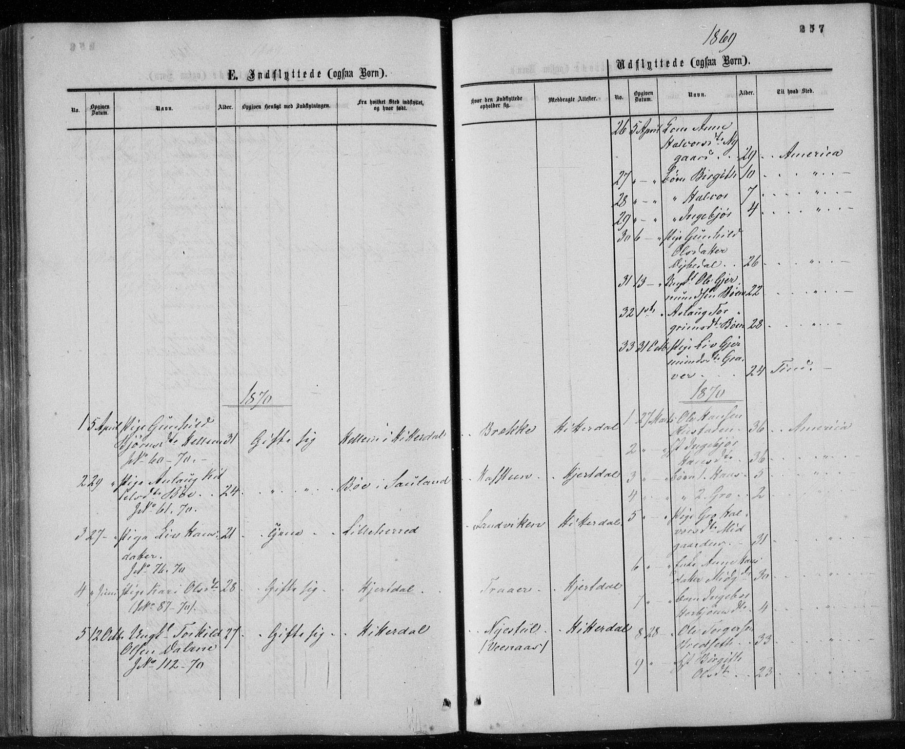 Gransherad kirkebøker, AV/SAKO-A-267/F/Fa/L0003: Parish register (official) no. I 3, 1859-1870, p. 257