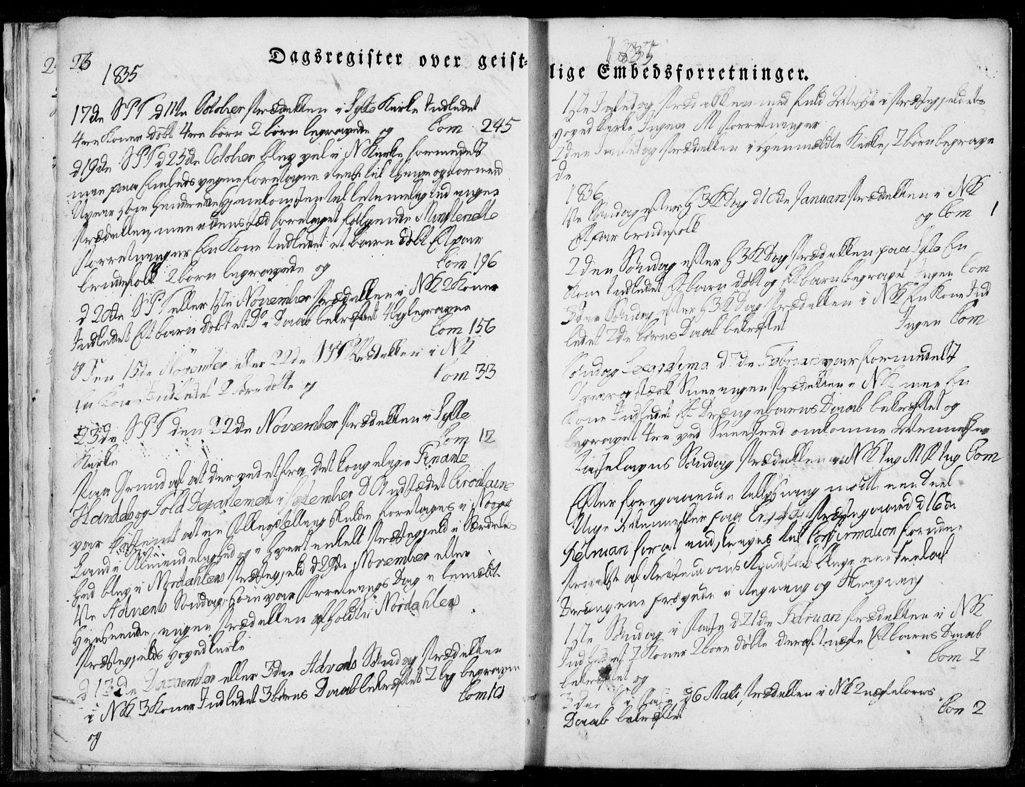 Ministerialprotokoller, klokkerbøker og fødselsregistre - Møre og Romsdal, SAT/A-1454/519/L0247: Parish register (official) no. 519A06, 1827-1846, p. 23