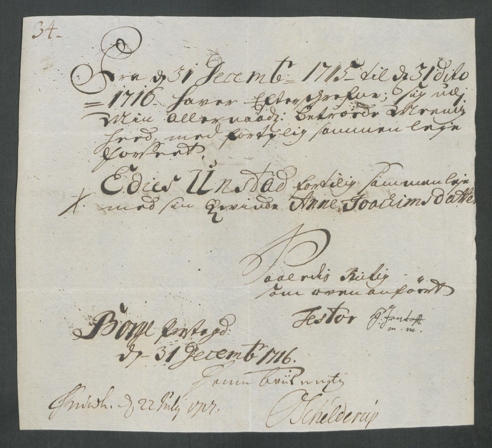 Rentekammeret inntil 1814, Reviderte regnskaper, Fogderegnskap, AV/RA-EA-4092/R67/L4682: Fogderegnskap Vesterålen, Andenes og Lofoten, 1716, p. 214