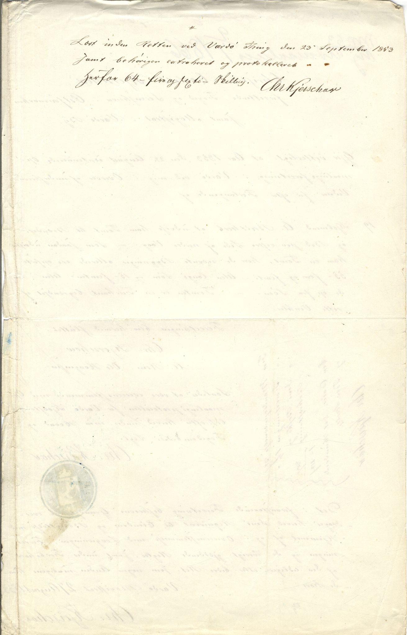Brodtkorb handel A/S, VAMU/A-0001/Q/Qb/L0001: Skjøter og grunnbrev i Vardø by, 1822-1943, p. 262
