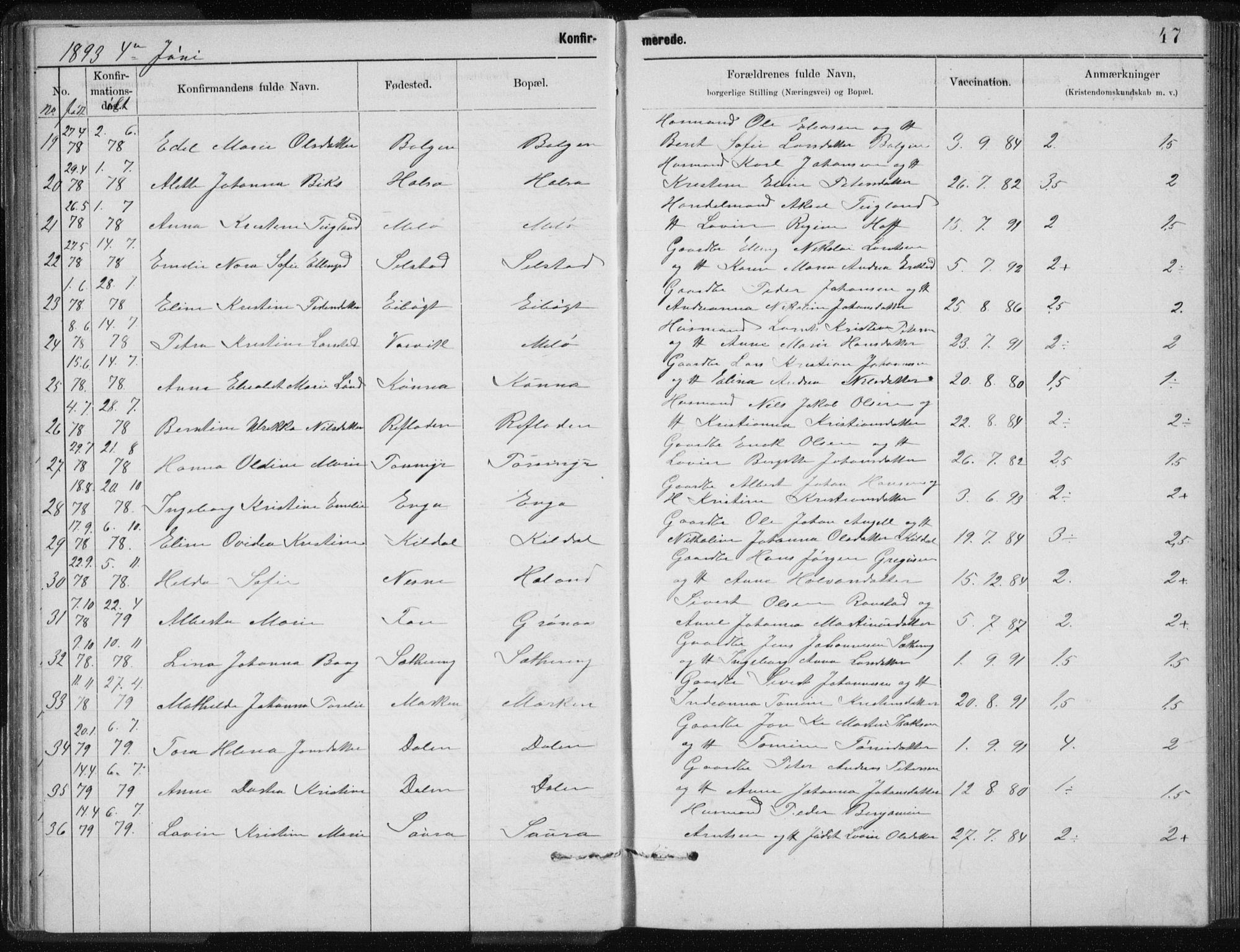 Ministerialprotokoller, klokkerbøker og fødselsregistre - Nordland, SAT/A-1459/843/L0637: Parish register (copy) no. 843C06, 1884-1908, p. 47