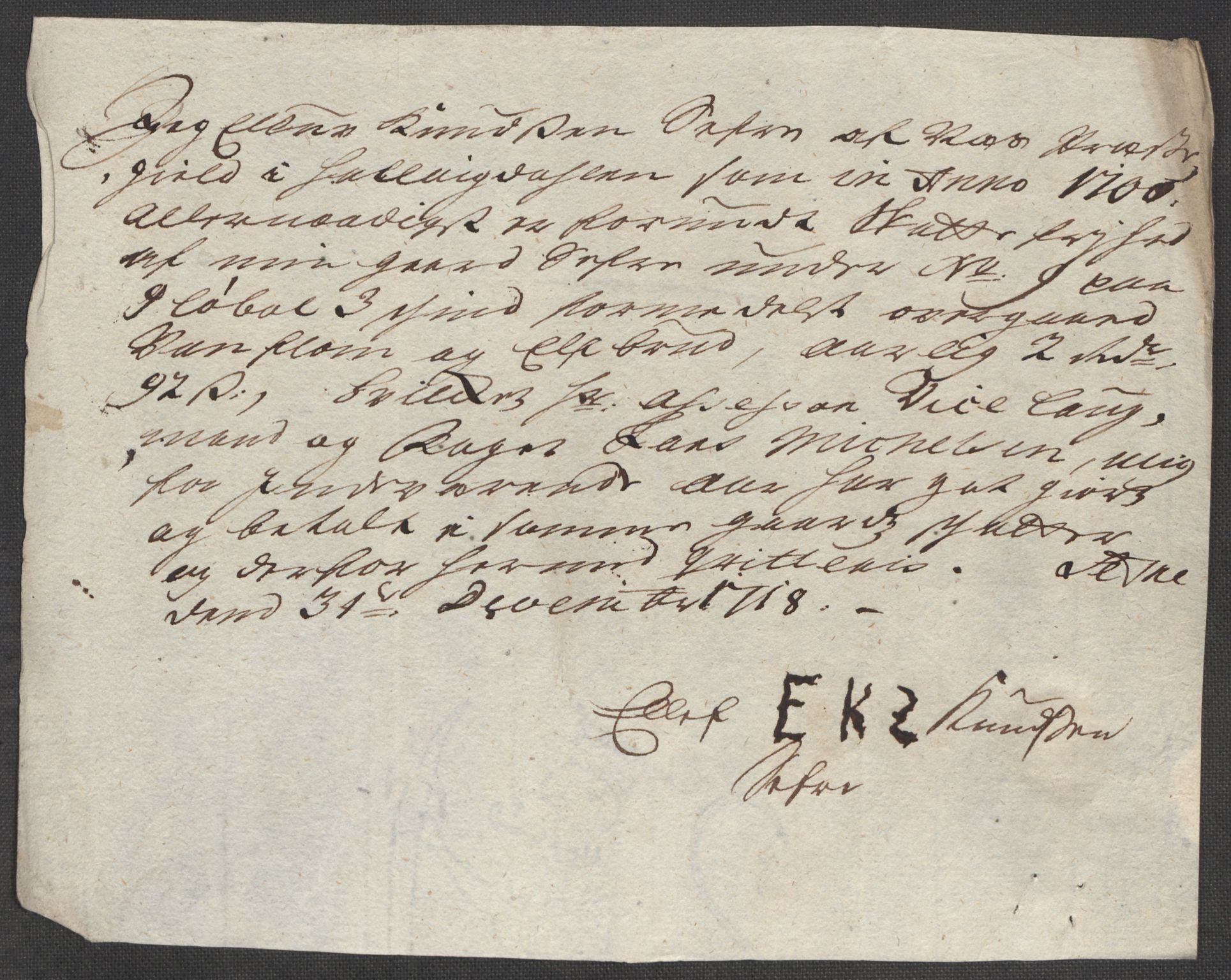 Rentekammeret inntil 1814, Reviderte regnskaper, Fogderegnskap, AV/RA-EA-4092/R23/L1476: Fogderegnskap Ringerike og Hallingdal, 1718, p. 274