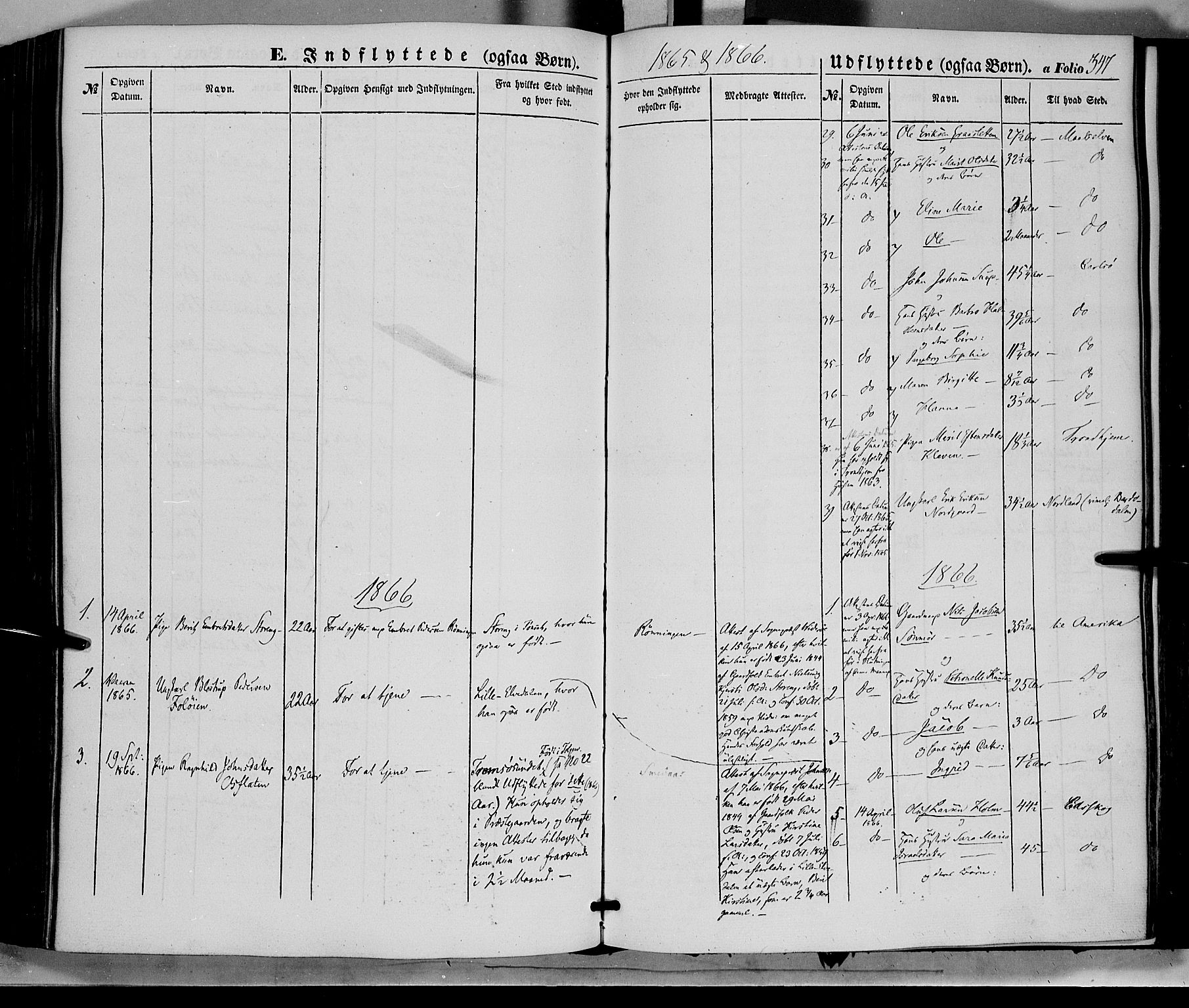 Tolga prestekontor, SAH/PREST-062/K/L0006: Parish register (official) no. 6, 1852-1876, p. 347