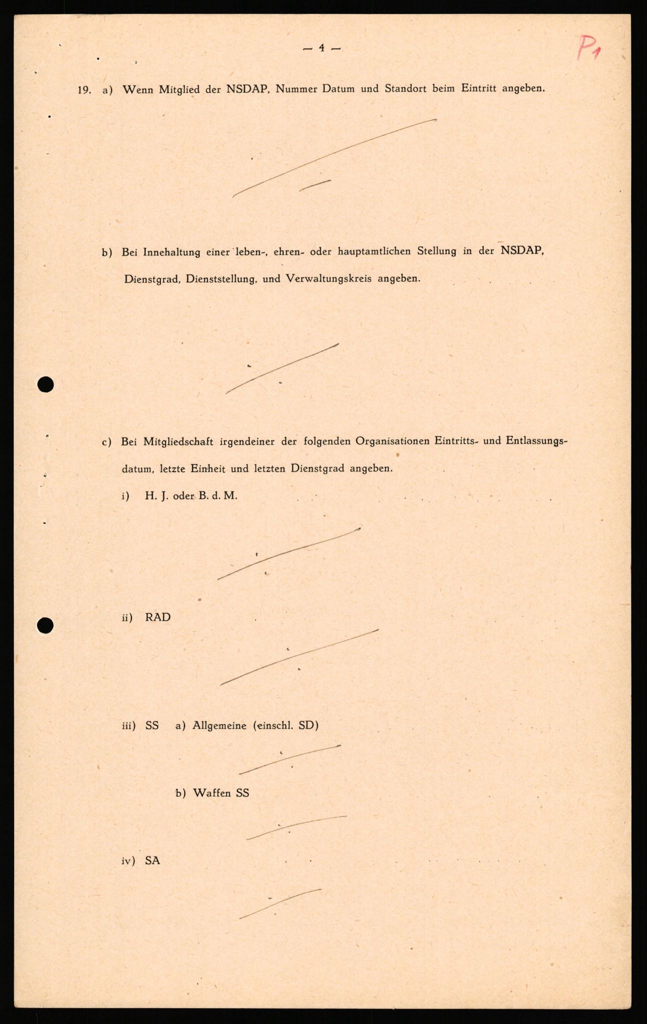 Forsvaret, Forsvarets overkommando II, AV/RA-RAFA-3915/D/Db/L0040: CI Questionaires. Tyske okkupasjonsstyrker i Norge. Østerrikere., 1945-1946, p. 64