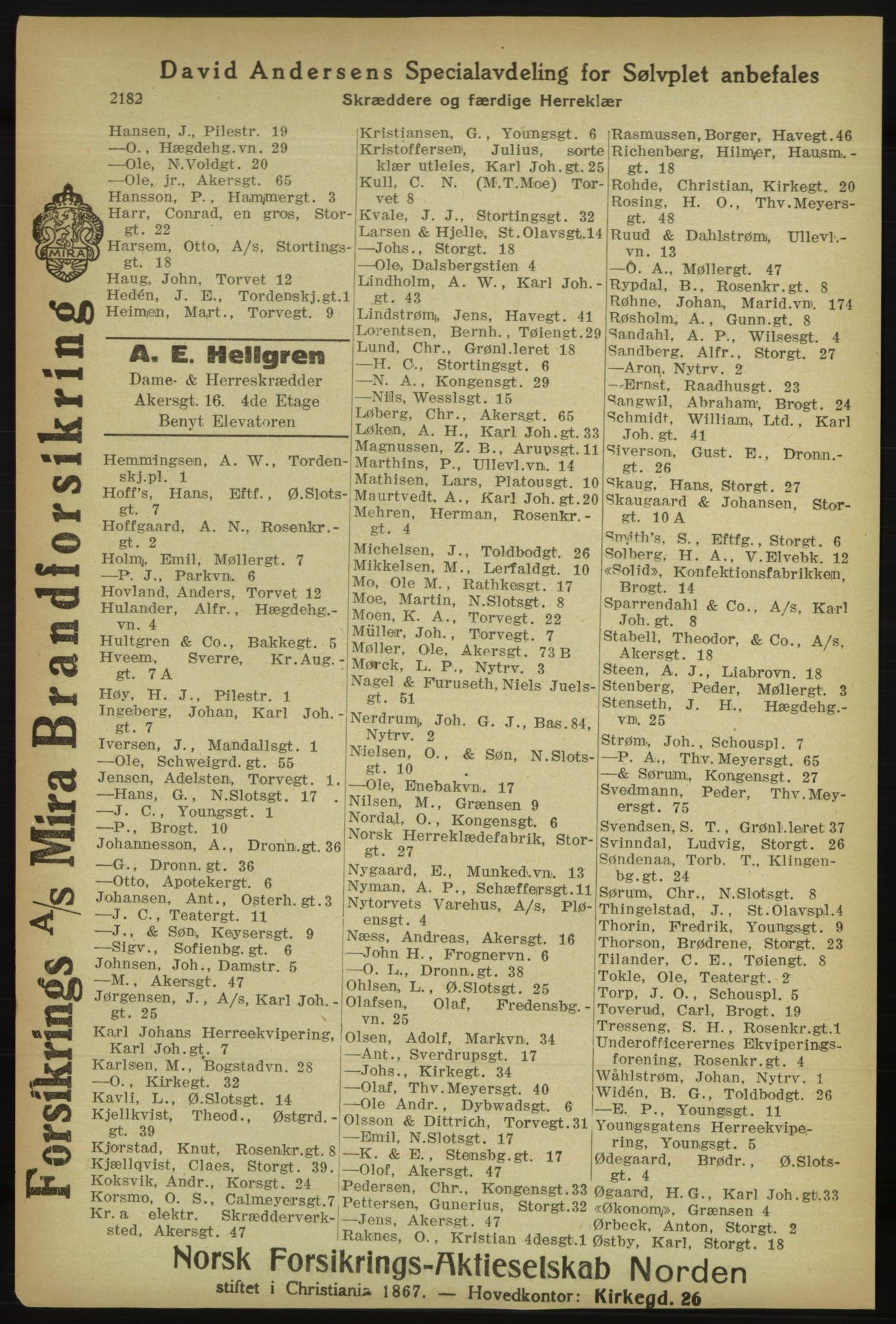 Kristiania/Oslo adressebok, PUBL/-, 1918, p. 2335