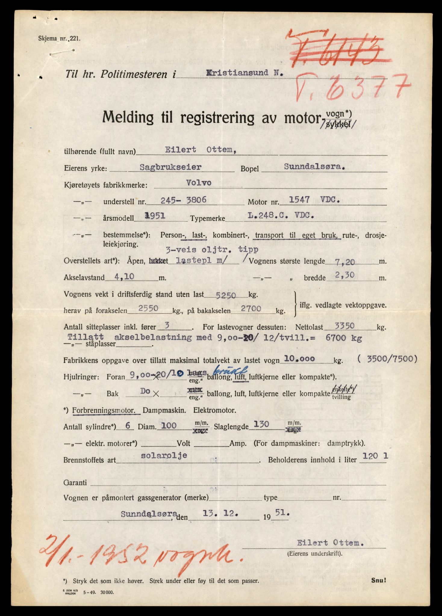 Møre og Romsdal vegkontor - Ålesund trafikkstasjon, AV/SAT-A-4099/F/Fe/L0035: Registreringskort for kjøretøy T 12653 - T 12829, 1927-1998, p. 3184