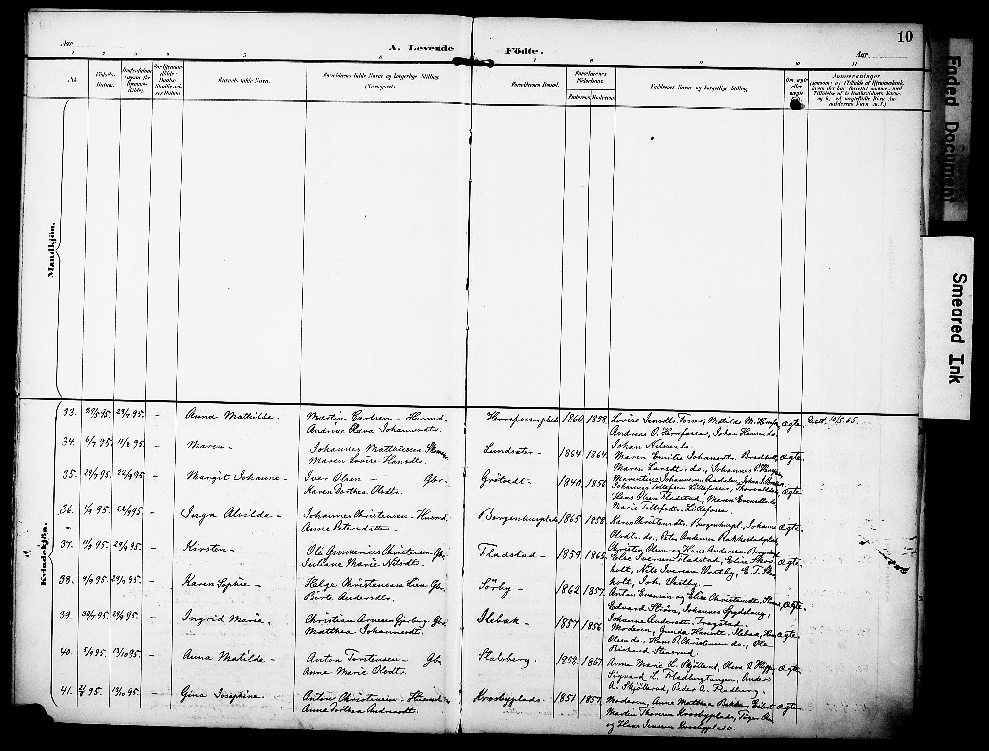 Rakkestad prestekontor Kirkebøker, AV/SAO-A-2008/F/Fa/L0013: Parish register (official) no. I 13, 1894-1908, p. 10