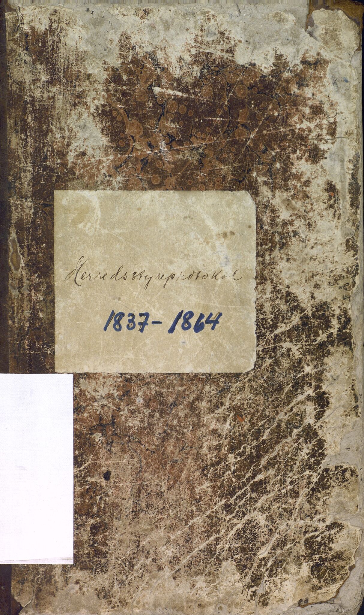 Kinn kommune. Formannskapet, VLFK/K-14370.150/100/L0001: møtebok for kommunestyret og formannskapet i Kinn kommune, 1837-1864