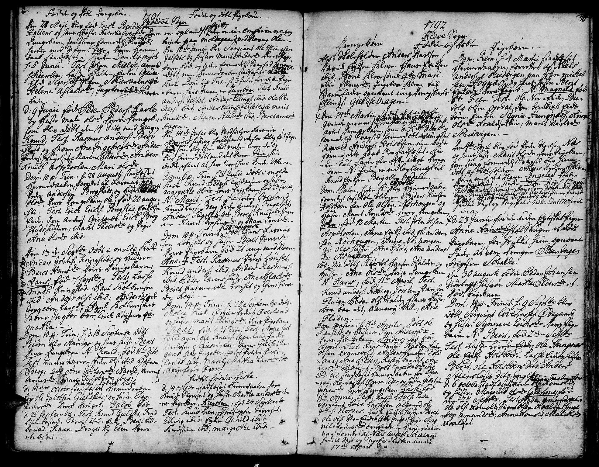 Ministerialprotokoller, klokkerbøker og fødselsregistre - Møre og Romsdal, SAT/A-1454/555/L0648: Parish register (official) no. 555A01, 1759-1793, p. 70