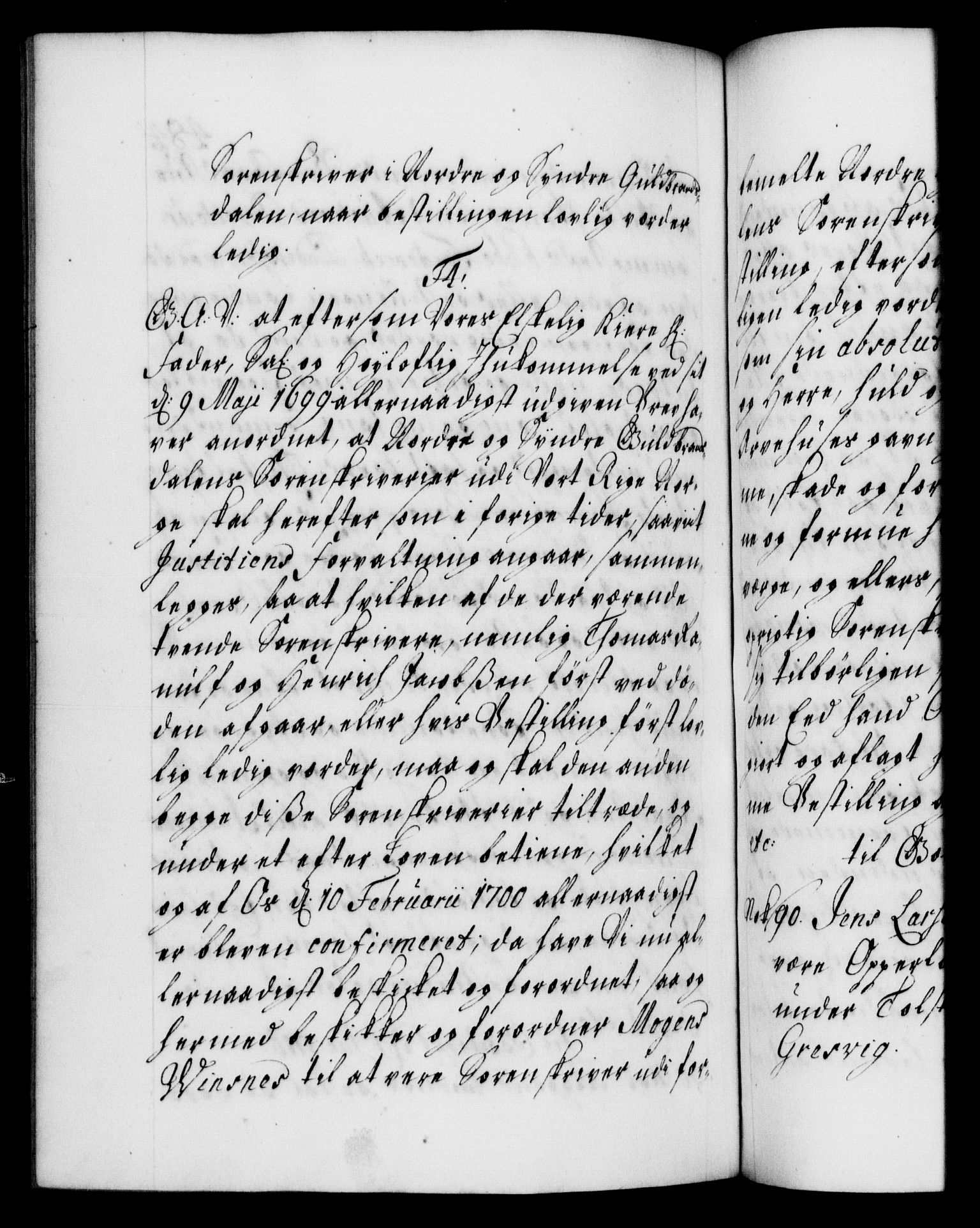 Danske Kanselli 1572-1799, AV/RA-EA-3023/F/Fc/Fca/Fcaa/L0021: Norske registre, 1712-1715, p. 484b