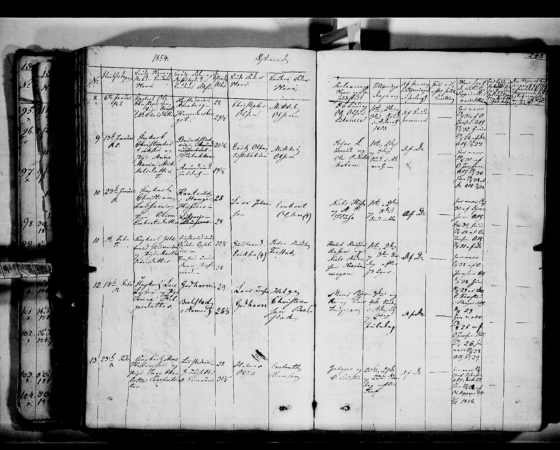 Romedal prestekontor, SAH/PREST-004/K/L0004: Parish register (official) no. 4, 1847-1861, p. 248