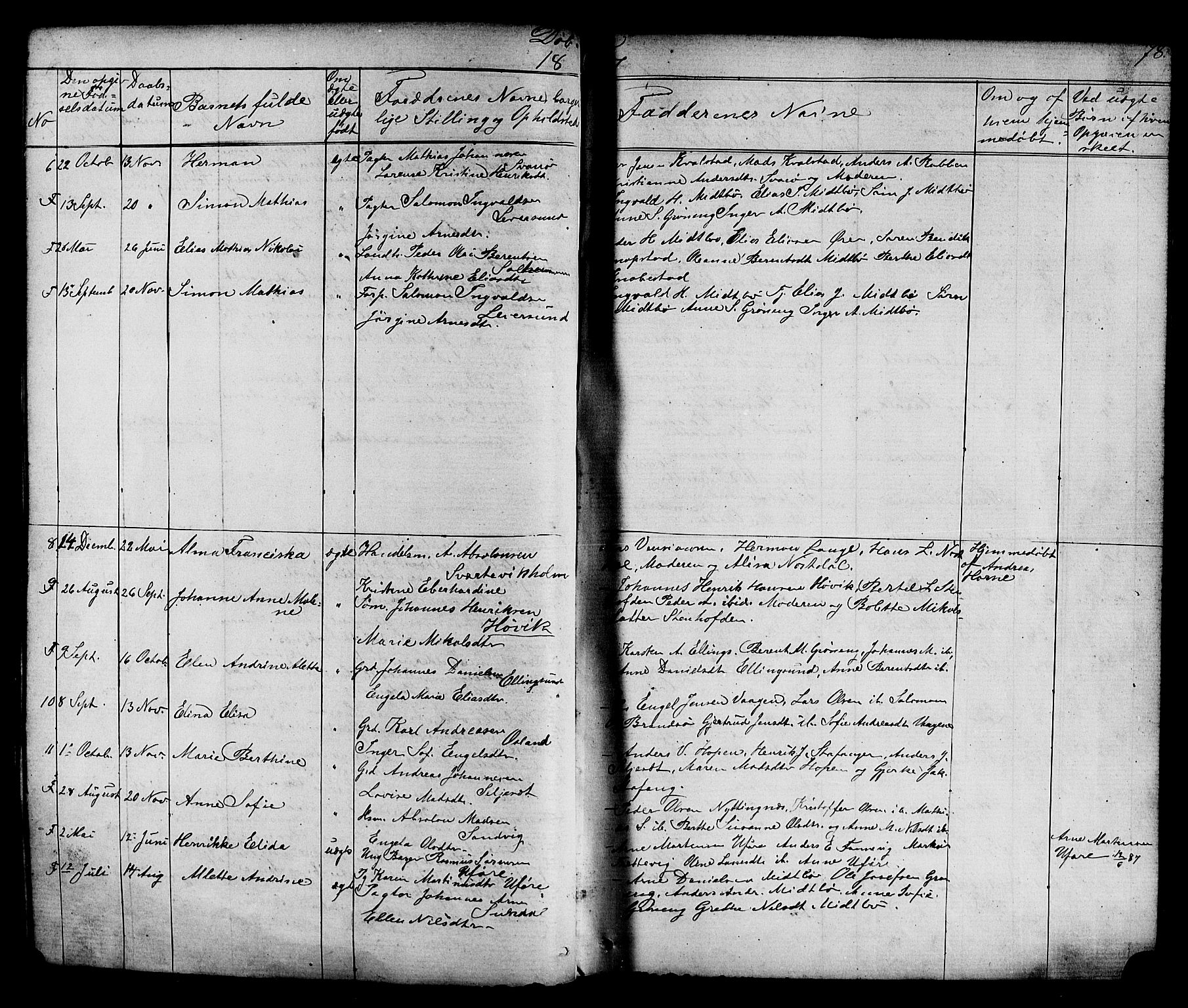 Kinn sokneprestembete, AV/SAB-A-80801/H/Hab/Habc/L0002: Parish register (copy) no. C 2, 1869-1918, p. 78