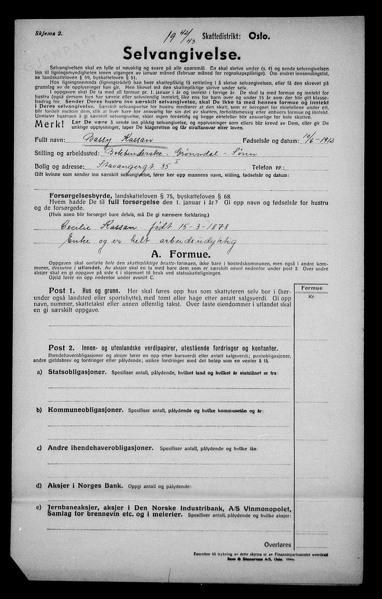 Justisdepartementet, Tilbakeføringskontoret for inndratte formuer, AV/RA-S-1564/H/Hc/Hcc/L0949: --, 1945-1947, p. 833