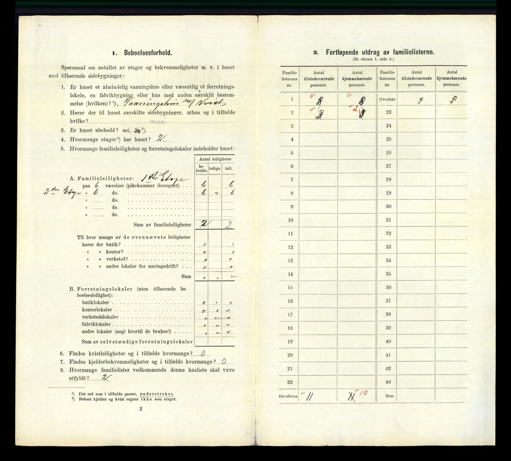 RA, 1910 census for Kristiansand, 1910, p. 9065