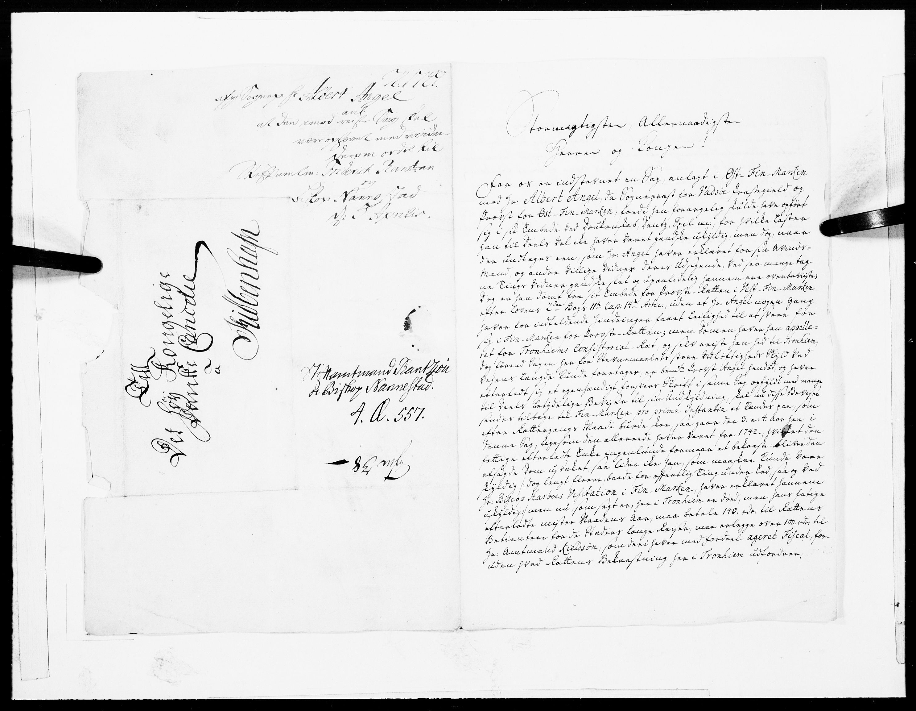 Danske Kanselli 1572-1799, RA/EA-3023/F/Fc/Fcc/Fcca/L0151: Norske innlegg 1572-1799, 1749, p. 406