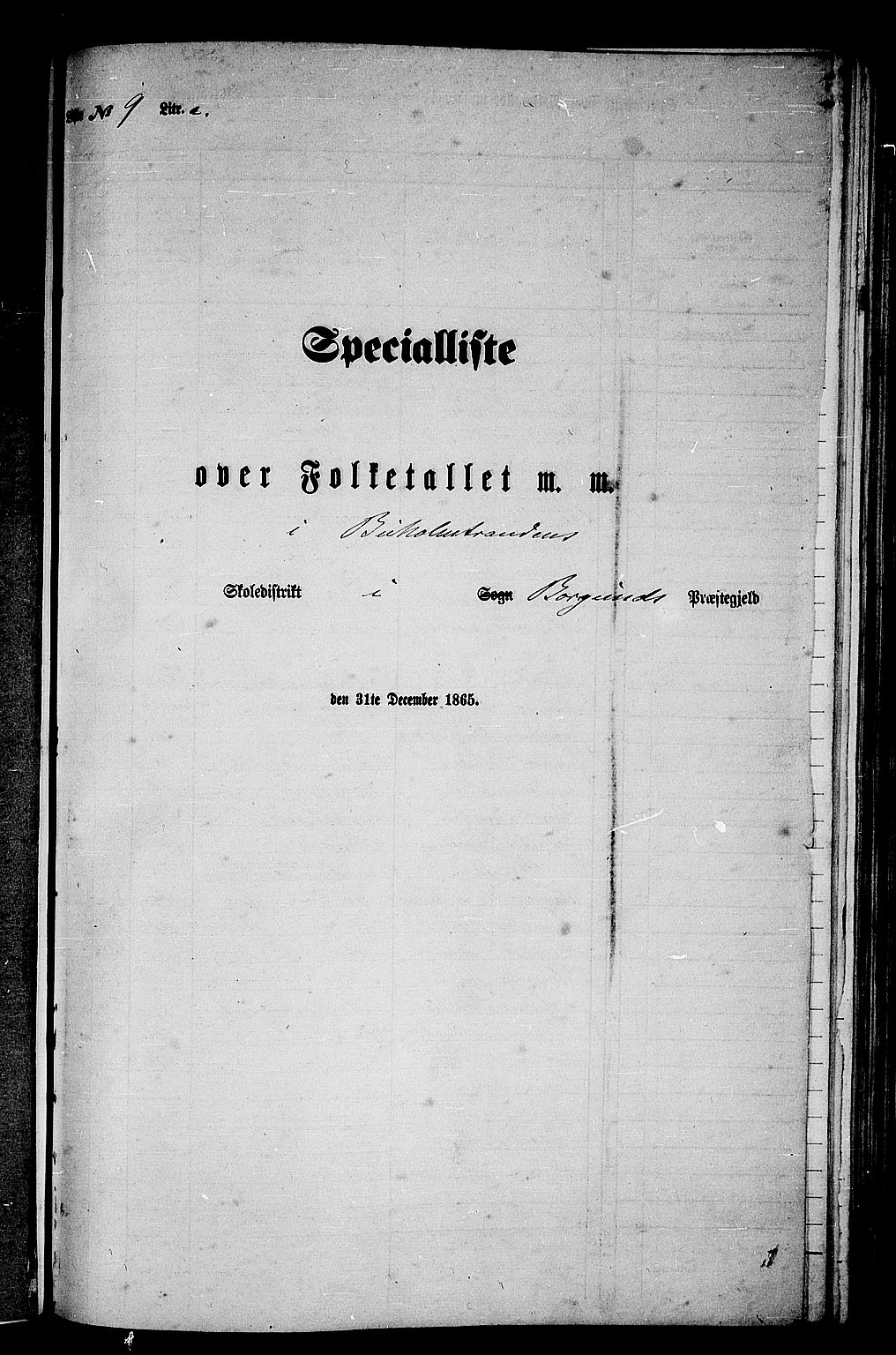 RA, 1865 census for Borgund, 1865, p. 162