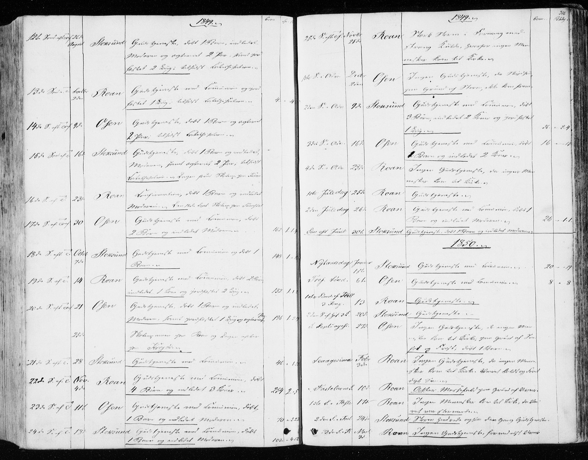 Ministerialprotokoller, klokkerbøker og fødselsregistre - Sør-Trøndelag, SAT/A-1456/657/L0704: Parish register (official) no. 657A05, 1846-1857, p. 356