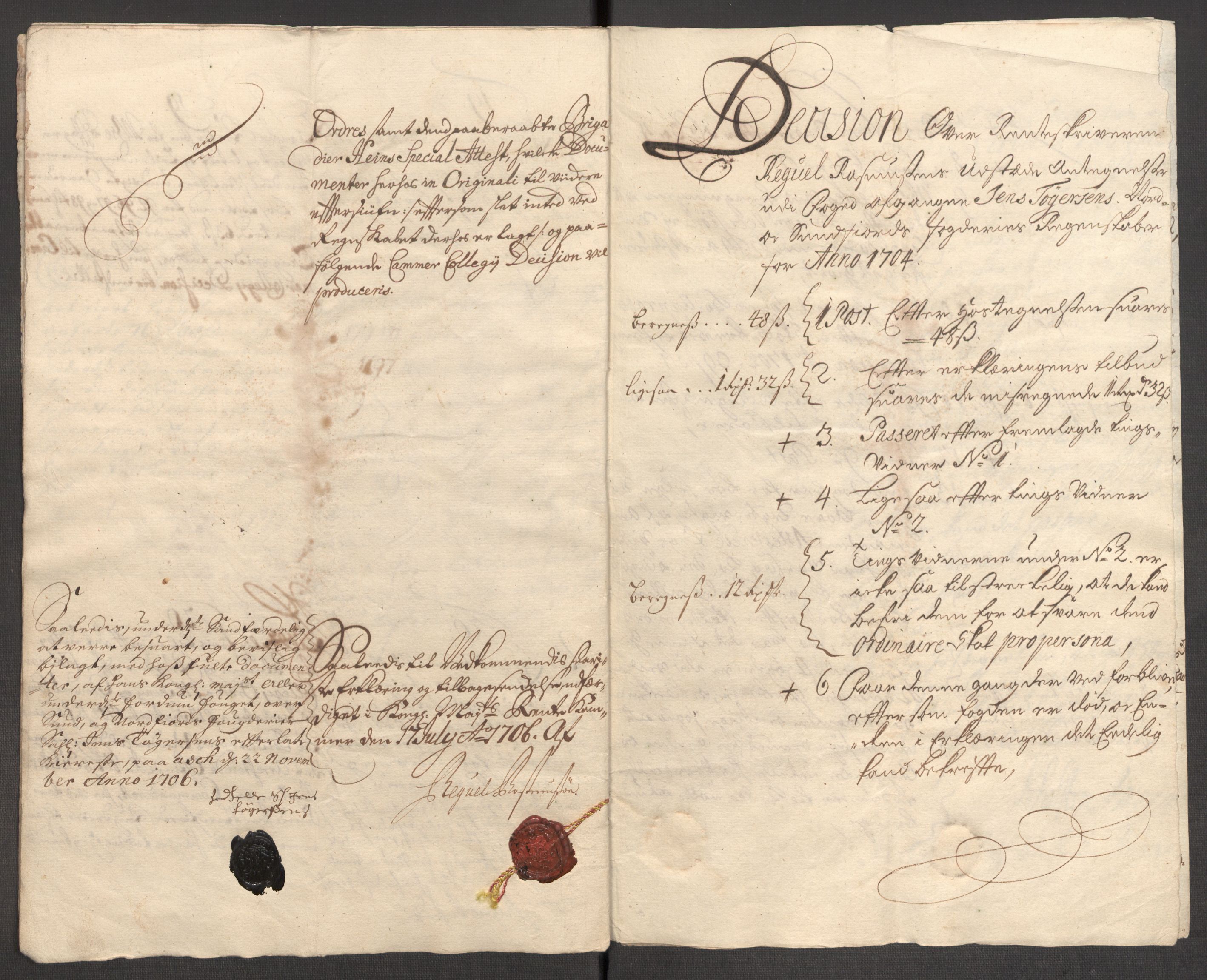 Rentekammeret inntil 1814, Reviderte regnskaper, Fogderegnskap, AV/RA-EA-4092/R53/L3428: Fogderegnskap Sunn- og Nordfjord, 1704, p. 305