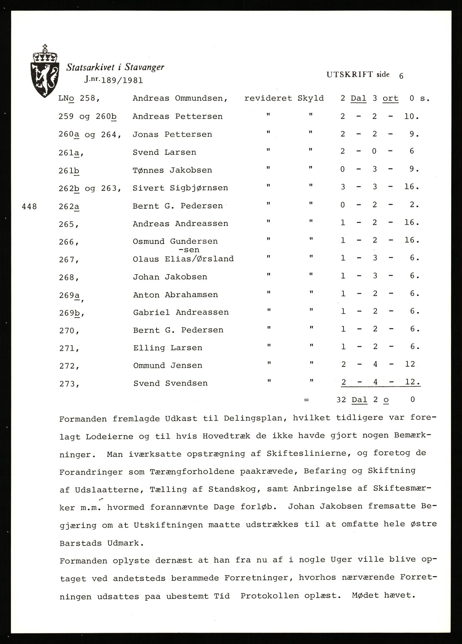Statsarkivet i Stavanger, SAST/A-101971/03/Y/Yj/L0006: Avskrifter sortert etter gårdsnavn: Bakke - Baustad, 1750-1930, p. 354