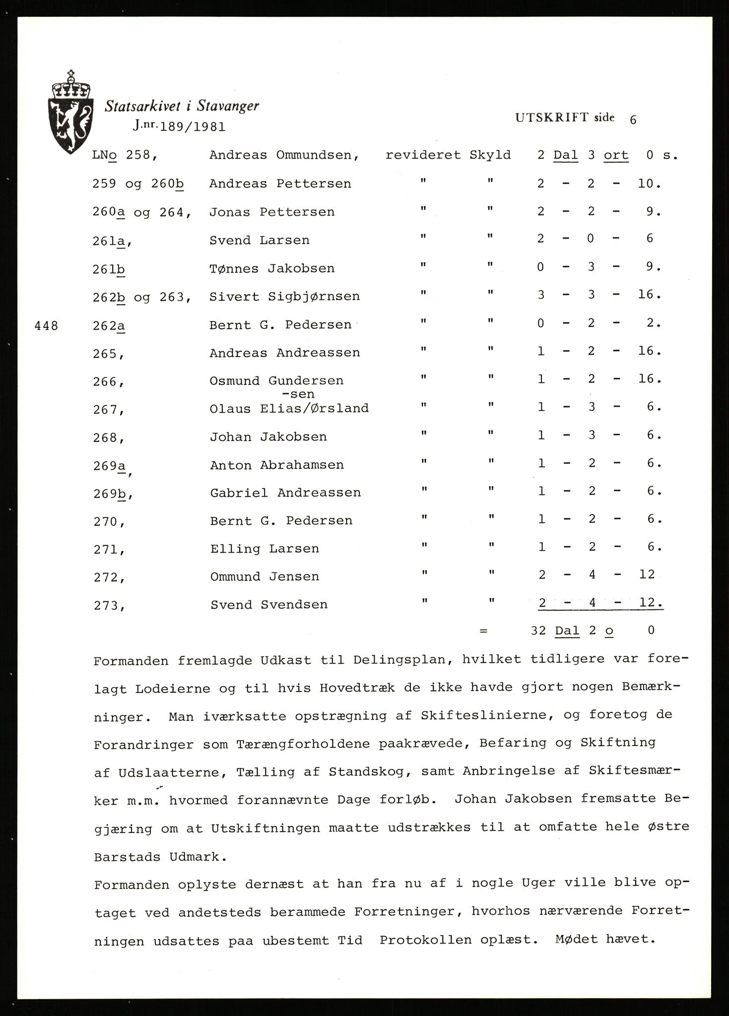 Statsarkivet i Stavanger, AV/SAST-A-101971/03/Y/Yj/L0006: Avskrifter sortert etter gårdsnavn: Bakke - Baustad, 1750-1930, p. 354