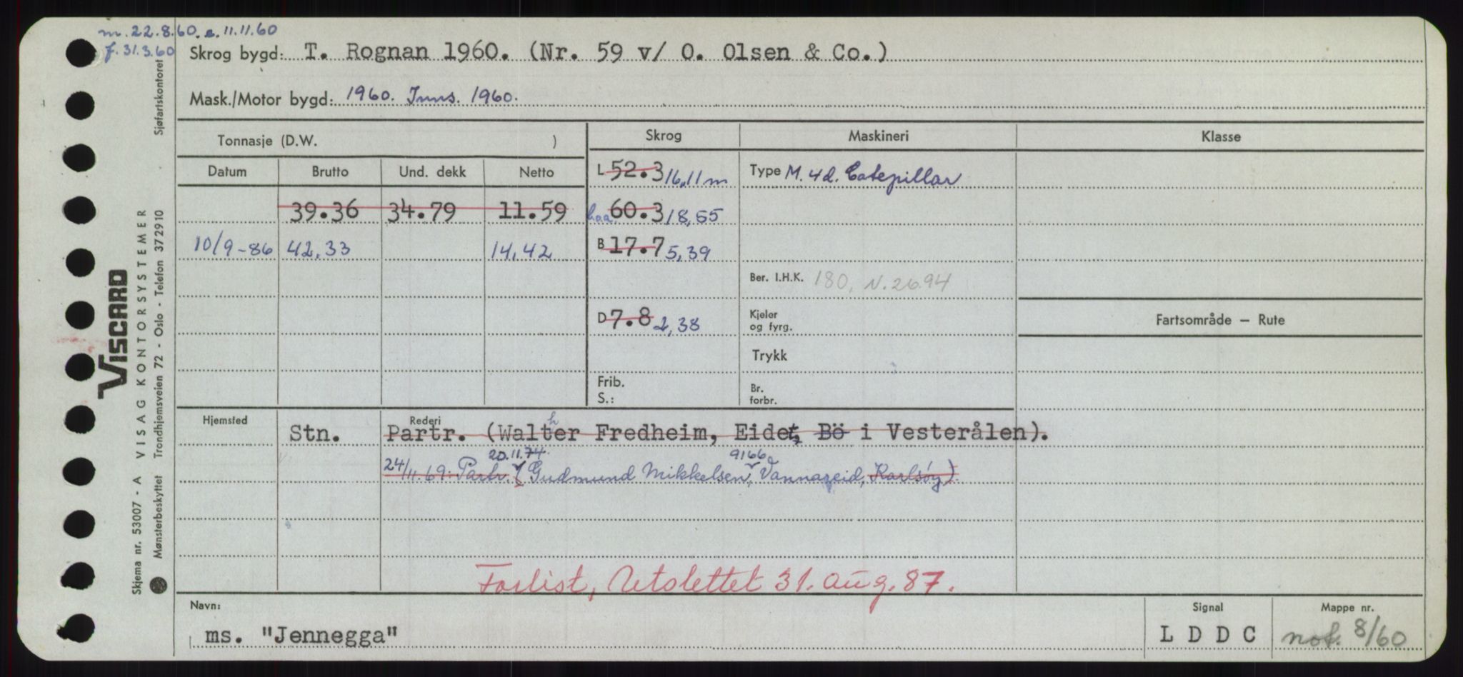 Sjøfartsdirektoratet med forløpere, Skipsmålingen, RA/S-1627/H/Hd/L0019: Fartøy, J, p. 337