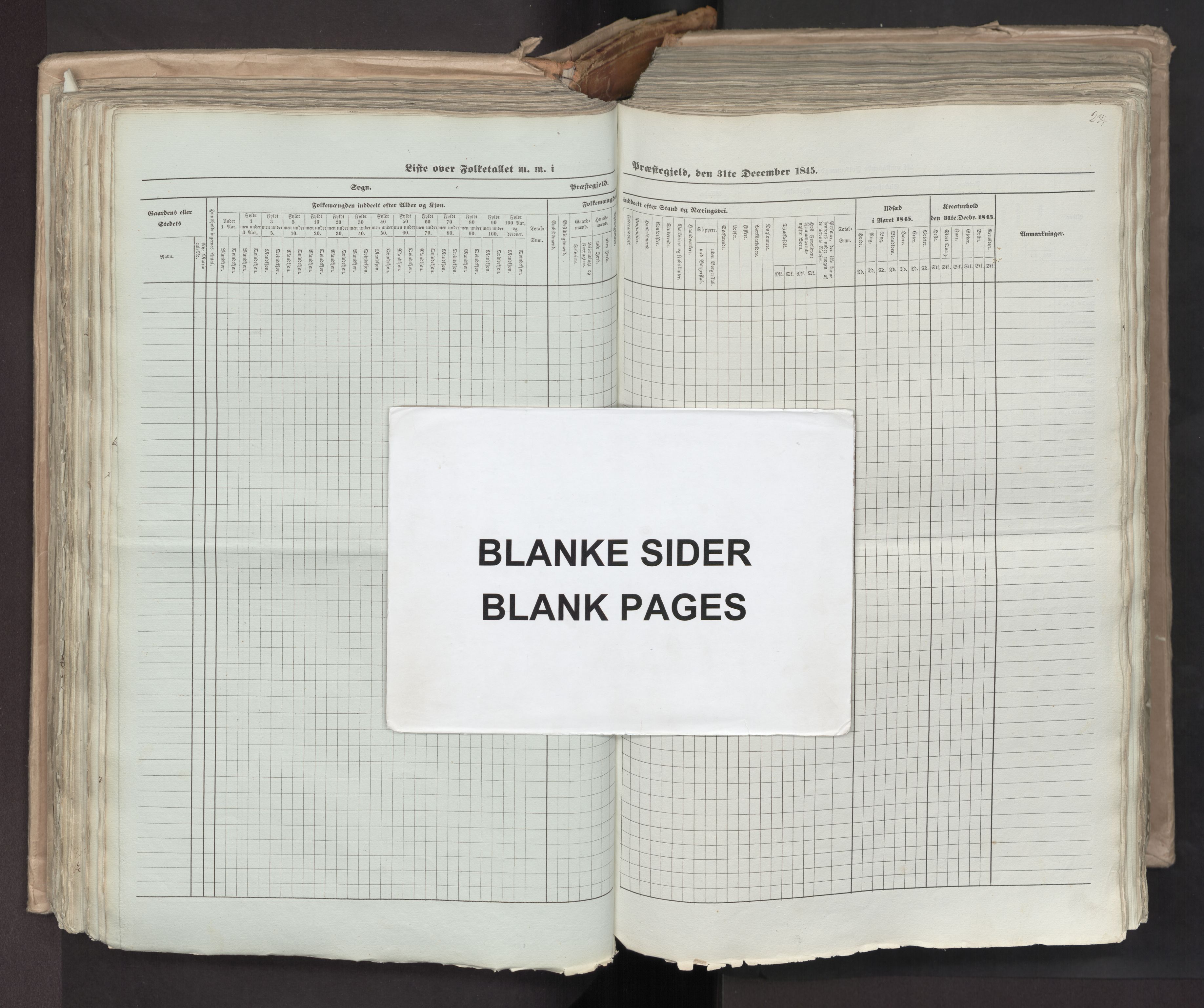 RA, Census 1845, vol. 7: Søndre Bergenhus amt og Nordre Bergenhus amt, 1845, p. 234