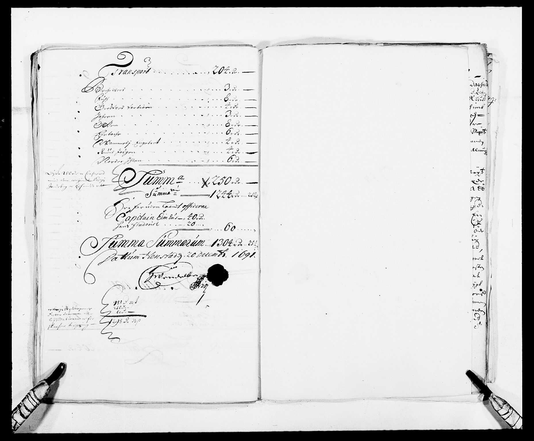 Rentekammeret inntil 1814, Reviderte regnskaper, Fogderegnskap, AV/RA-EA-4092/R06/L0283: Fogderegnskap Heggen og Frøland, 1691-1693, p. 96