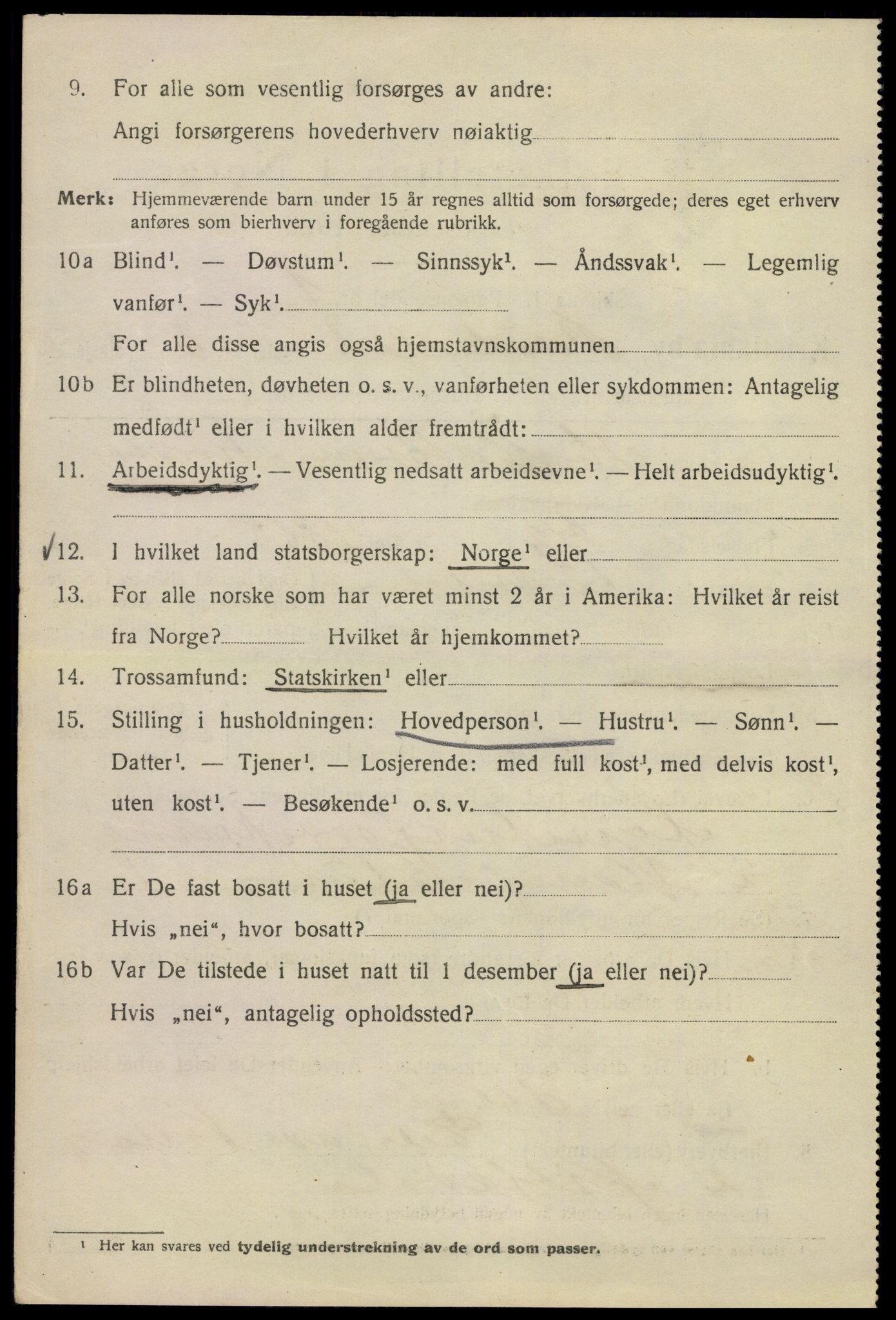 SAO, 1920 census for Kristiania, 1920, p. 446558