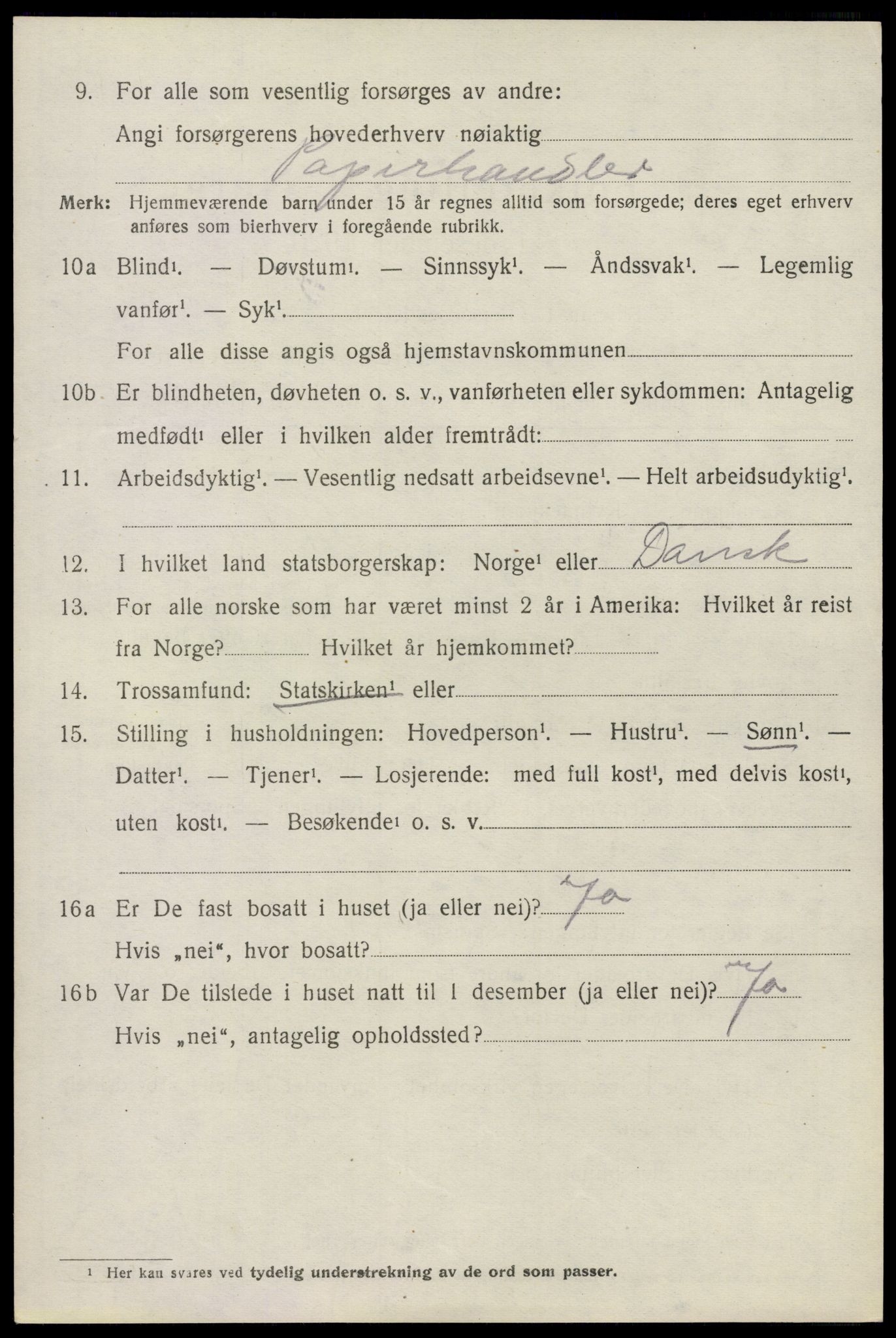 SAO, 1920 census for Bærum, 1920, p. 40229