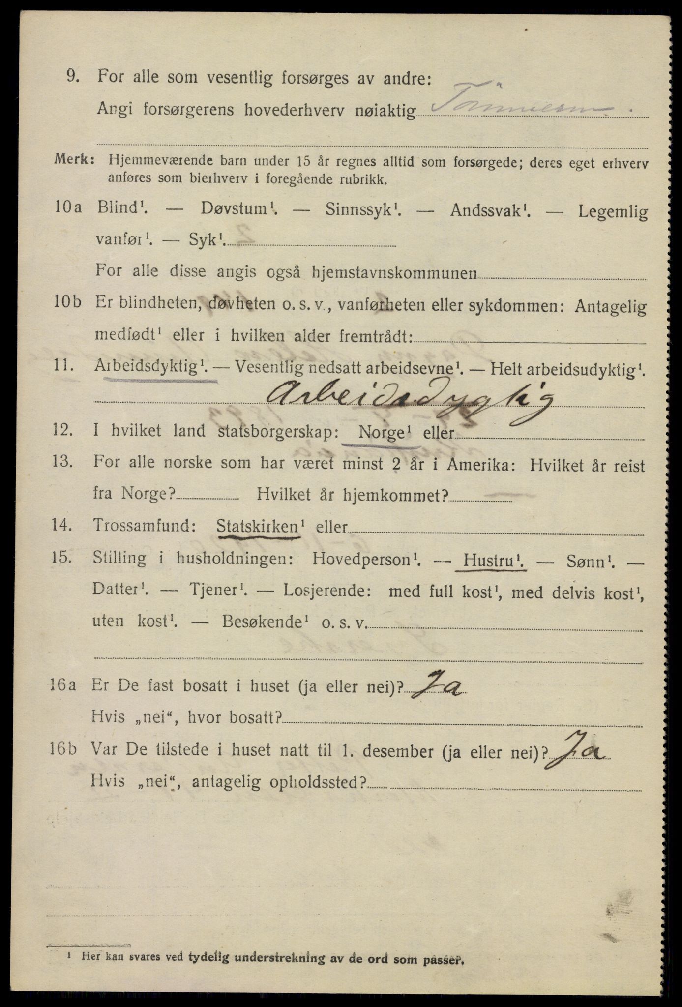 SAO, 1920 census for Aker, 1920, p. 86381