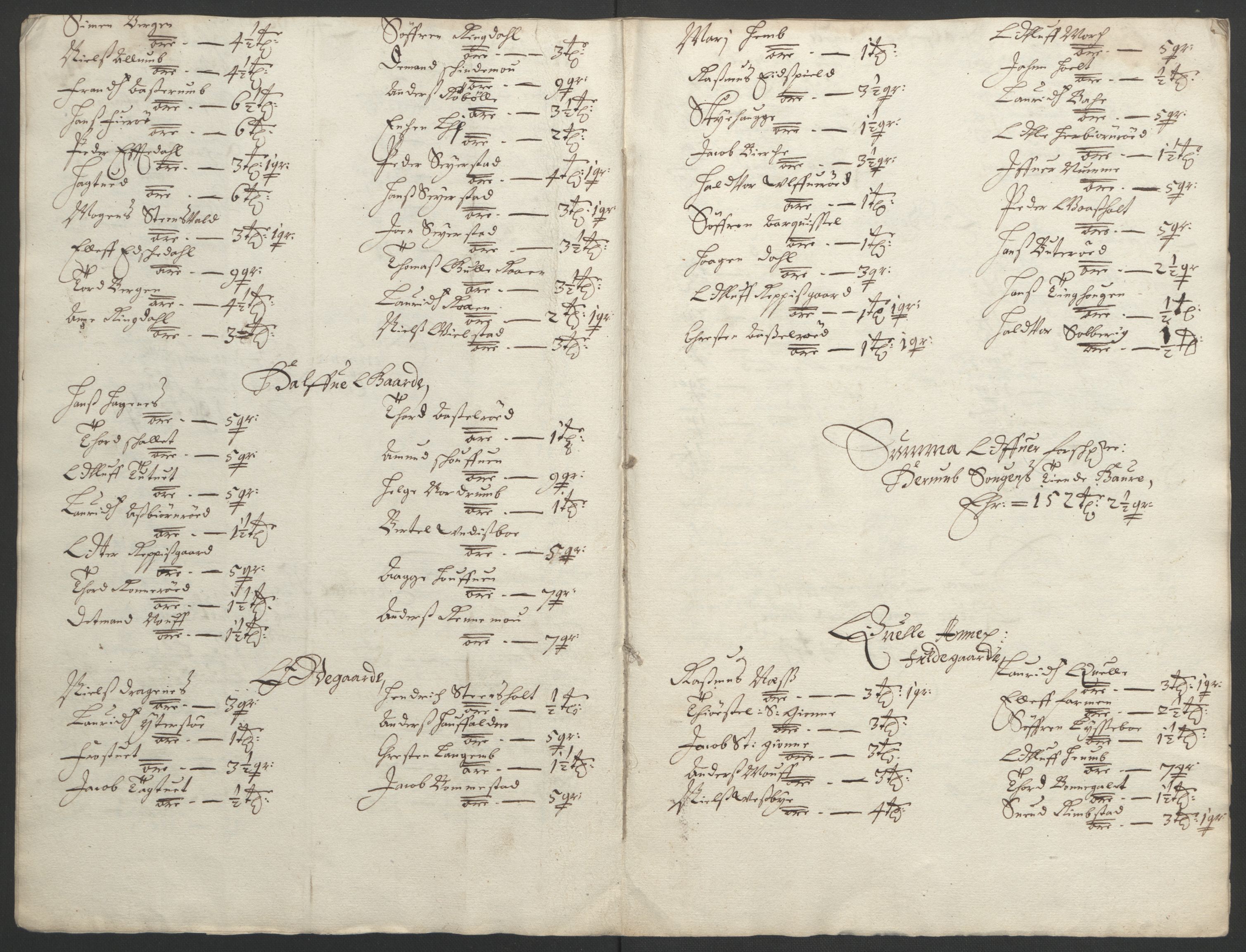 Rentekammeret inntil 1814, Reviderte regnskaper, Fogderegnskap, AV/RA-EA-4092/R33/L1964: Fogderegnskap Larvik grevskap, 1665-1668, p. 217