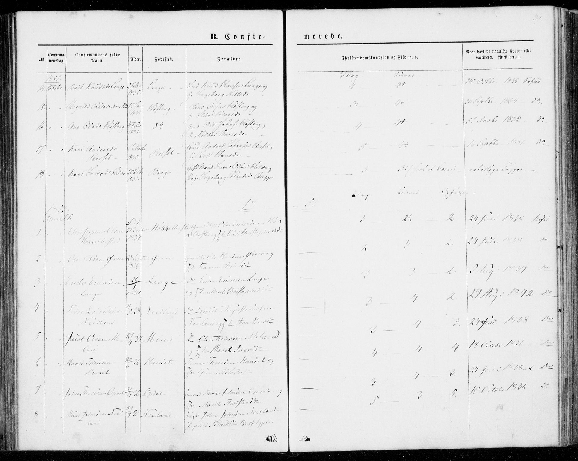 Ministerialprotokoller, klokkerbøker og fødselsregistre - Møre og Romsdal, SAT/A-1454/554/L0643: Parish register (official) no. 554A01, 1846-1879, p. 139