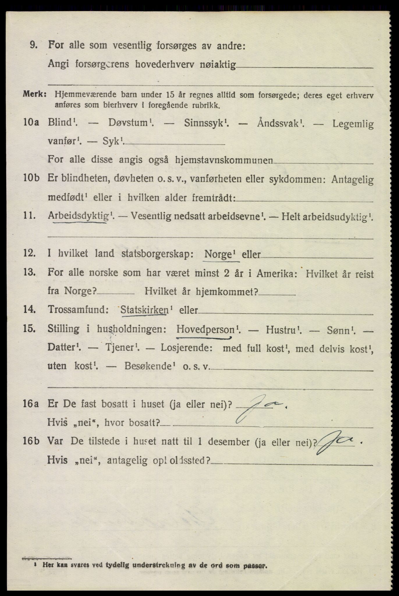 SAH, 1920 census for Engerdal, 1920, p. 2928