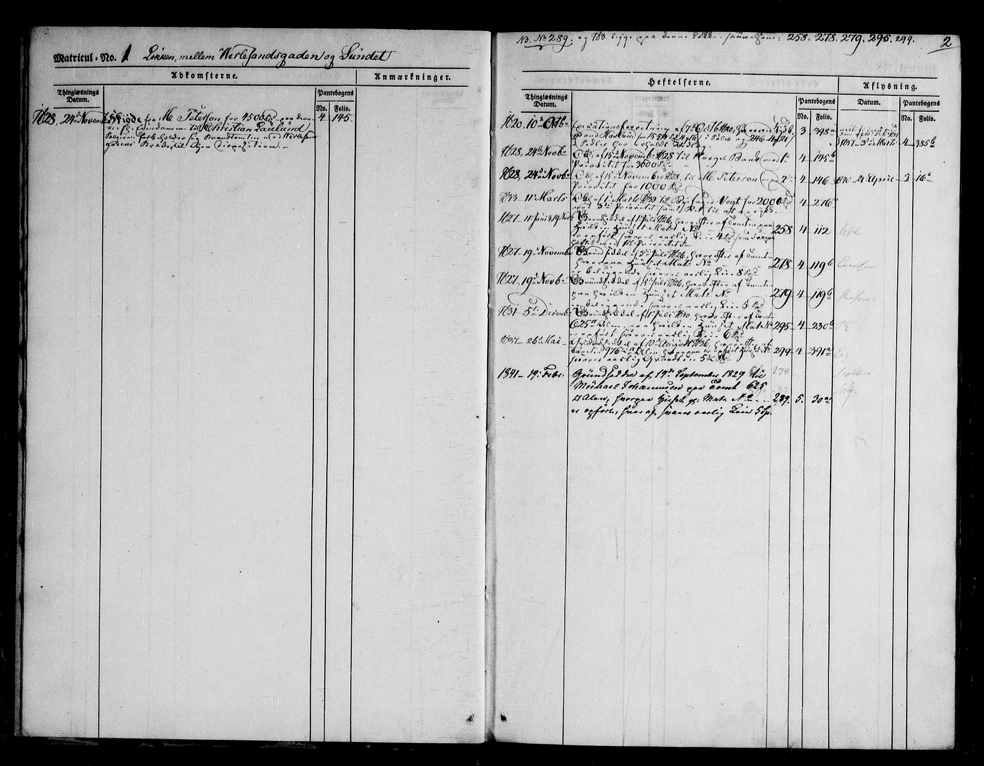 Moss byfogd, SAO/A-10863/G/Ga/Gac/L0002: Mortgage register no. III 2, 1751-1849, p. 2