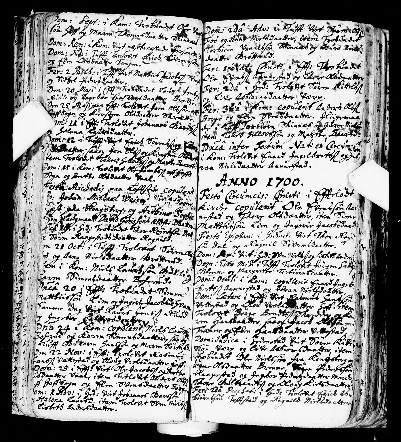 Sandsvær kirkebøker, SAKO/A-244/F/Fa/L0001: Parish register (official) no. I 1, 1665-1725, p. 119