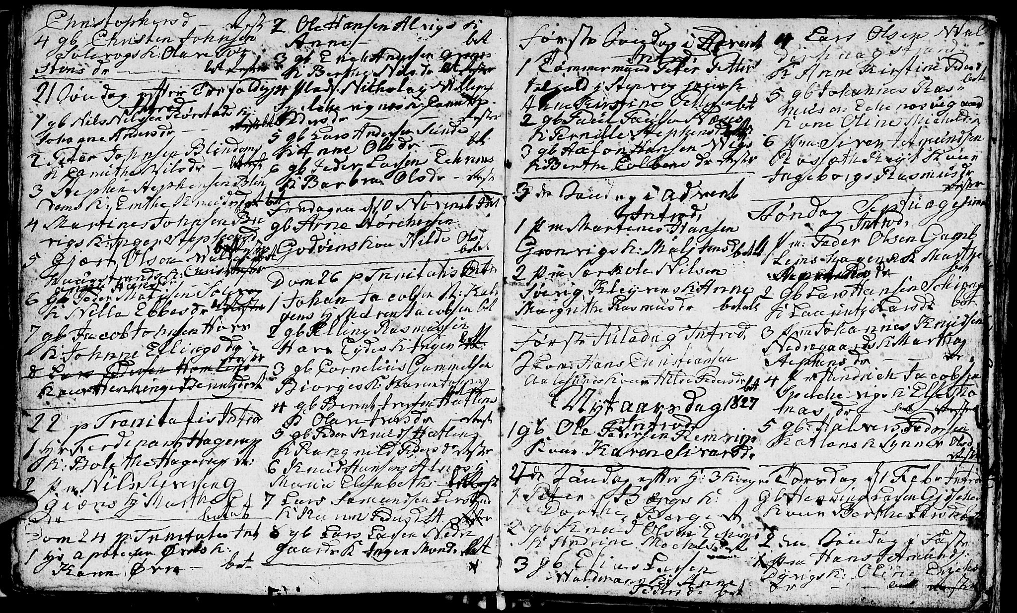 Ministerialprotokoller, klokkerbøker og fødselsregistre - Møre og Romsdal, AV/SAT-A-1454/528/L0424: Parish register (copy) no. 528C05, 1826-1847, p. 63