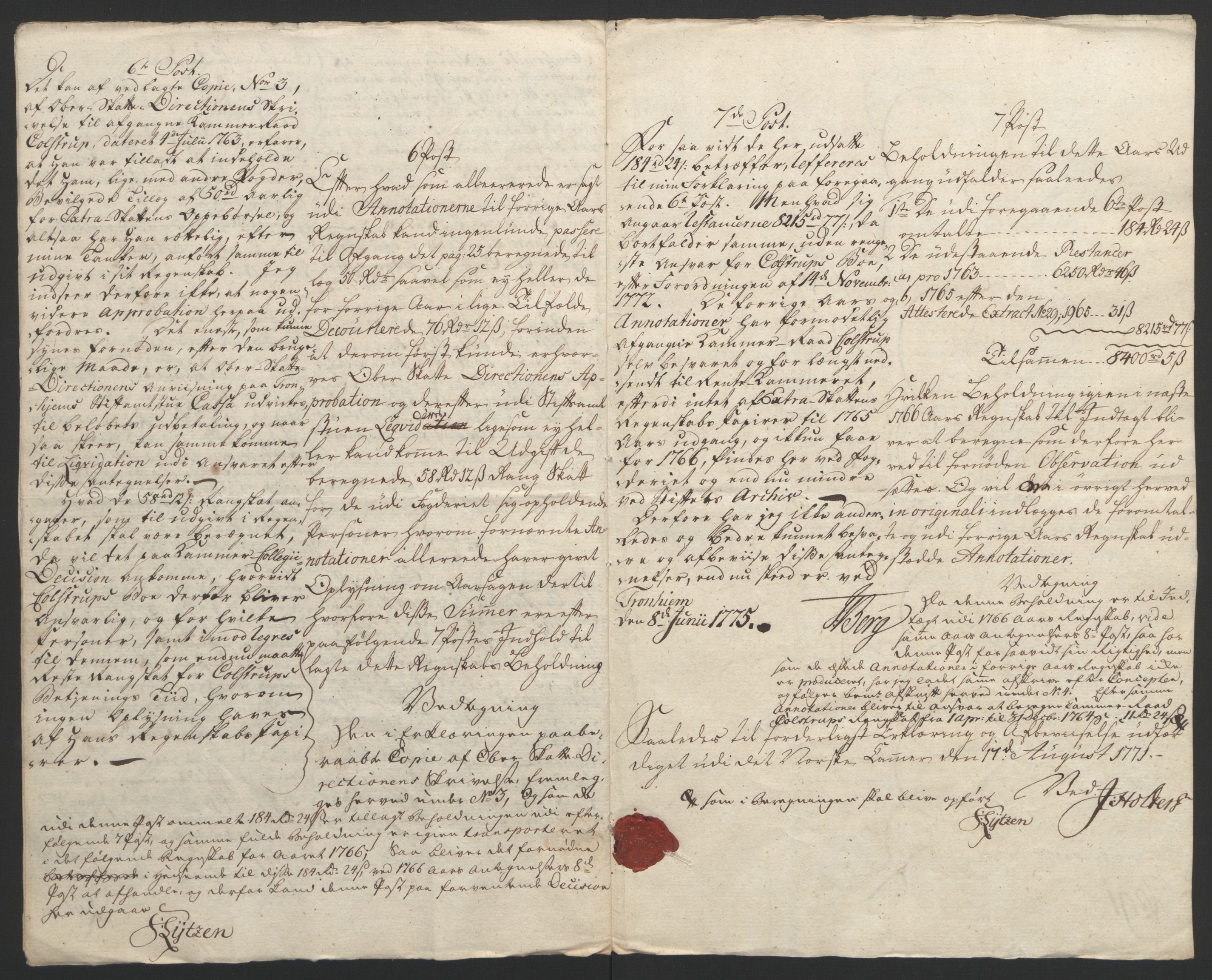 Rentekammeret inntil 1814, Reviderte regnskaper, Fogderegnskap, AV/RA-EA-4092/R61/L4180: Ekstraskatten Strinda og Selbu, 1762-1767, p. 234