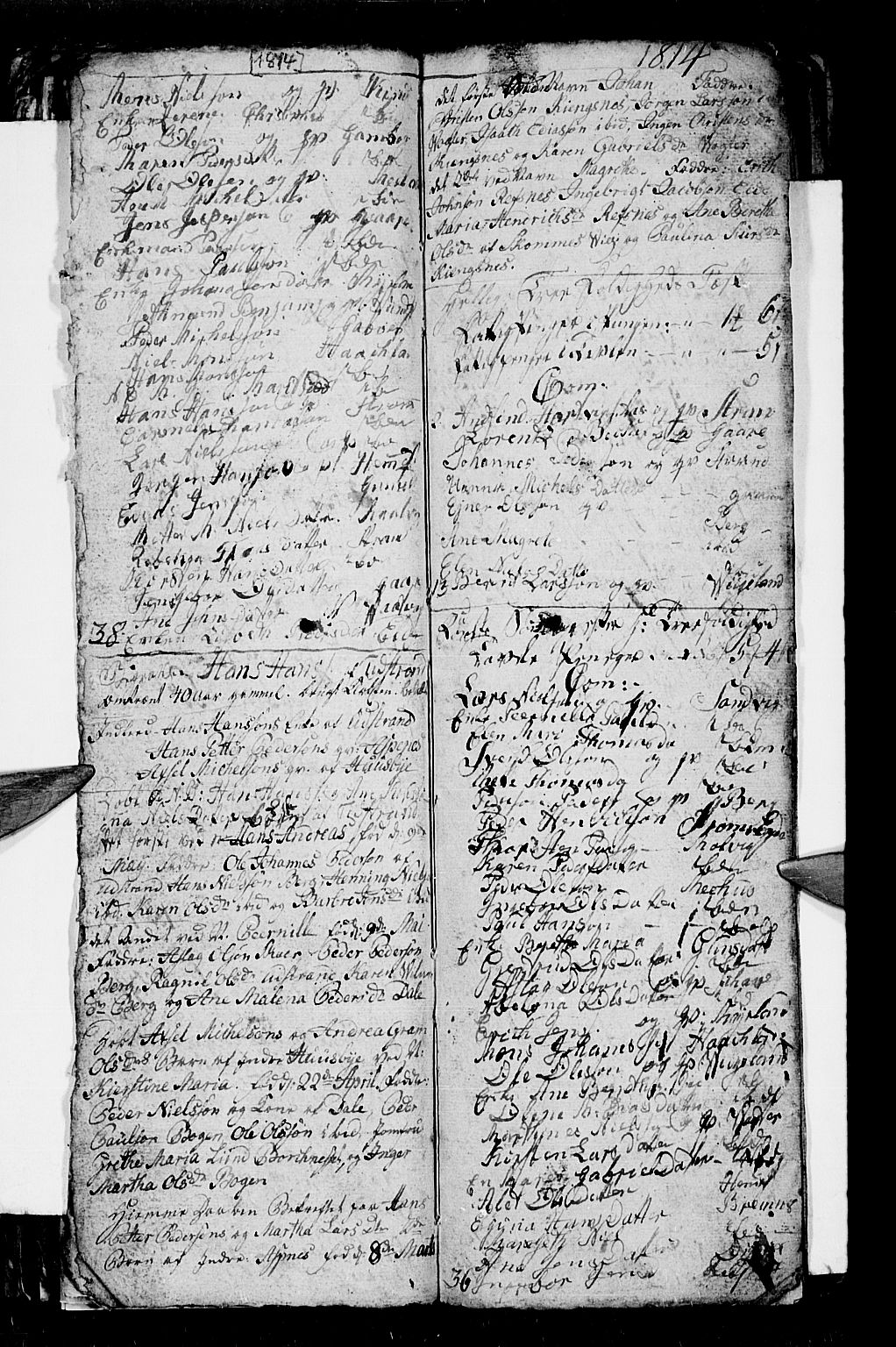 Kvæfjord sokneprestkontor, AV/SATØ-S-1323/G/Ga/Gab/L0001klokker: Parish register (copy) no. 1, 1806-1824