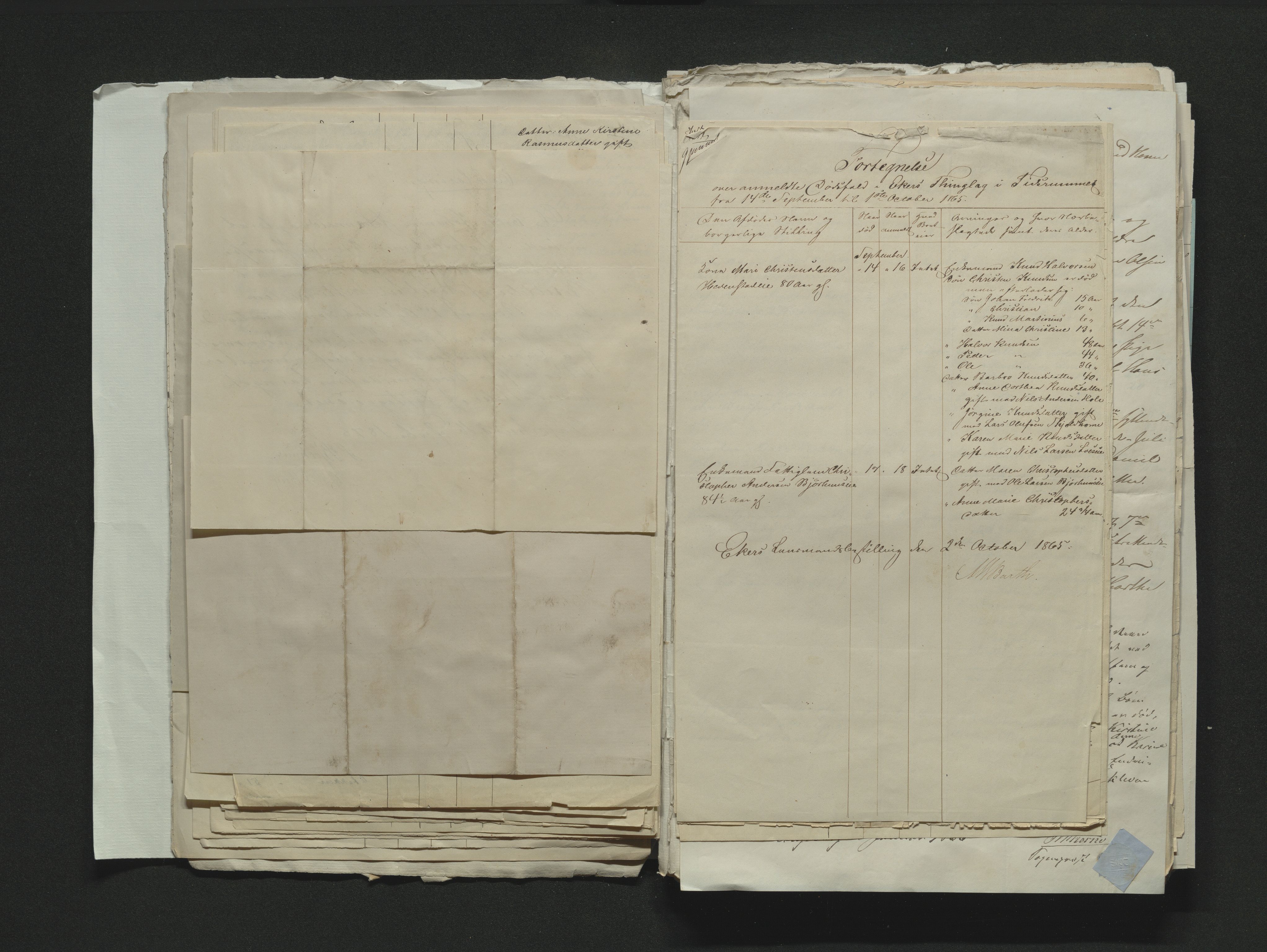 Eiker, Modum og Sigdal sorenskriveri, AV/SAKO-A-123/H/Ha/Hab/L0011: Dødsfallsmeldinger, 1862-1865, p. 551