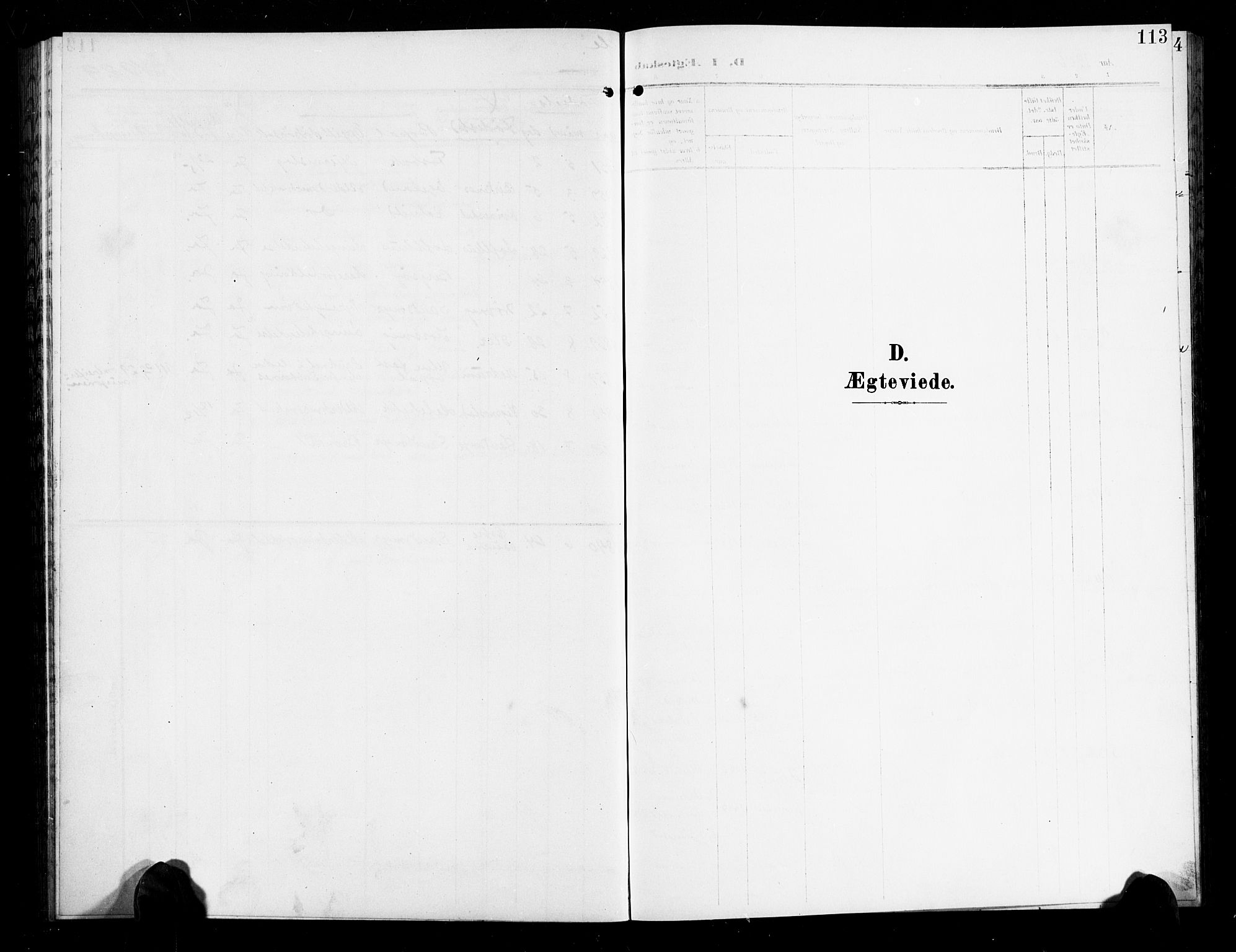 Vestre Moland sokneprestkontor, AV/SAK-1111-0046/F/Fb/Fbb/L0007: Parish register (copy) no. B 7, 1906-1929, p. 113