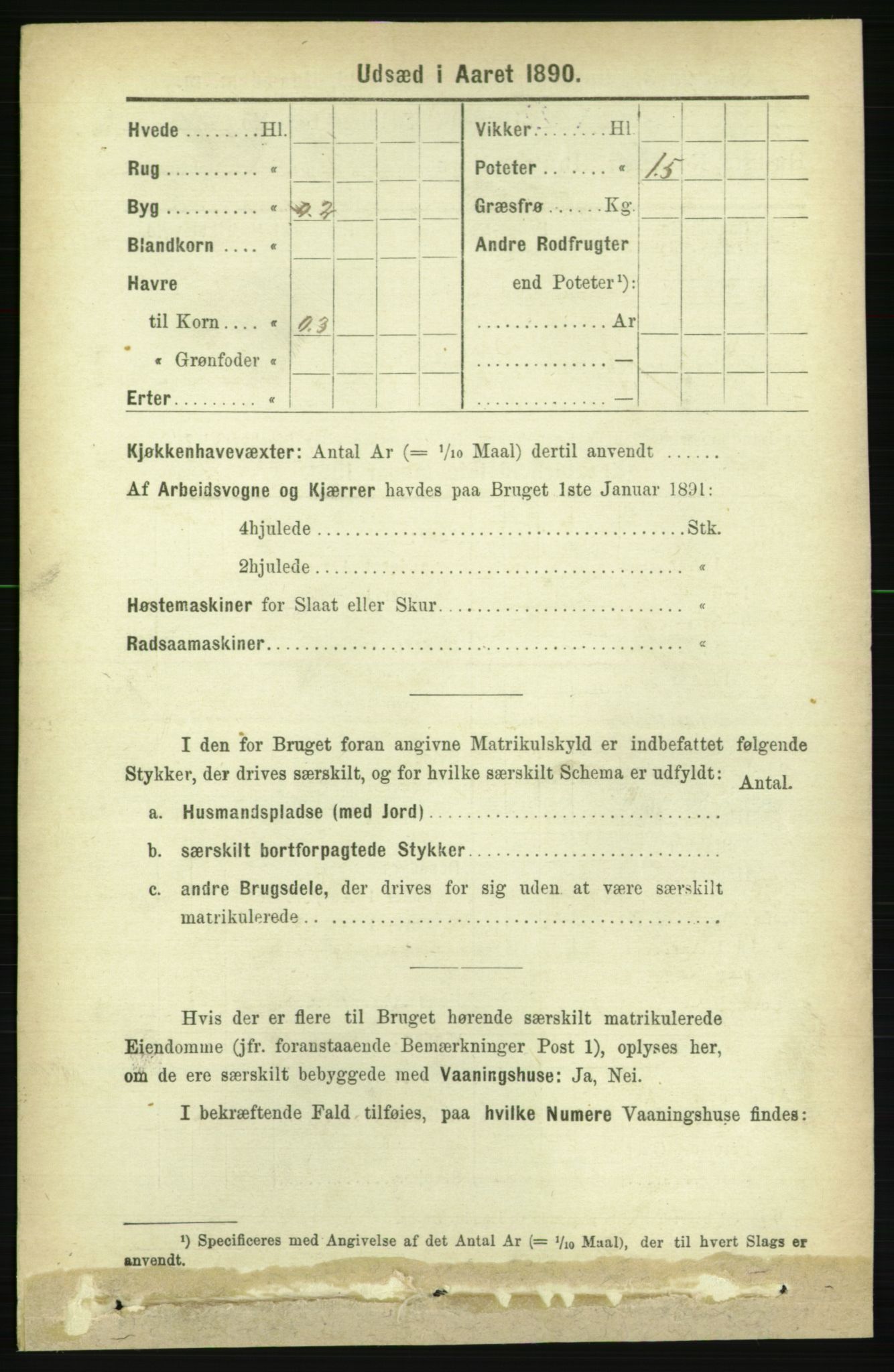 RA, 1891 census for 1734 Stod, 1891, p. 3372