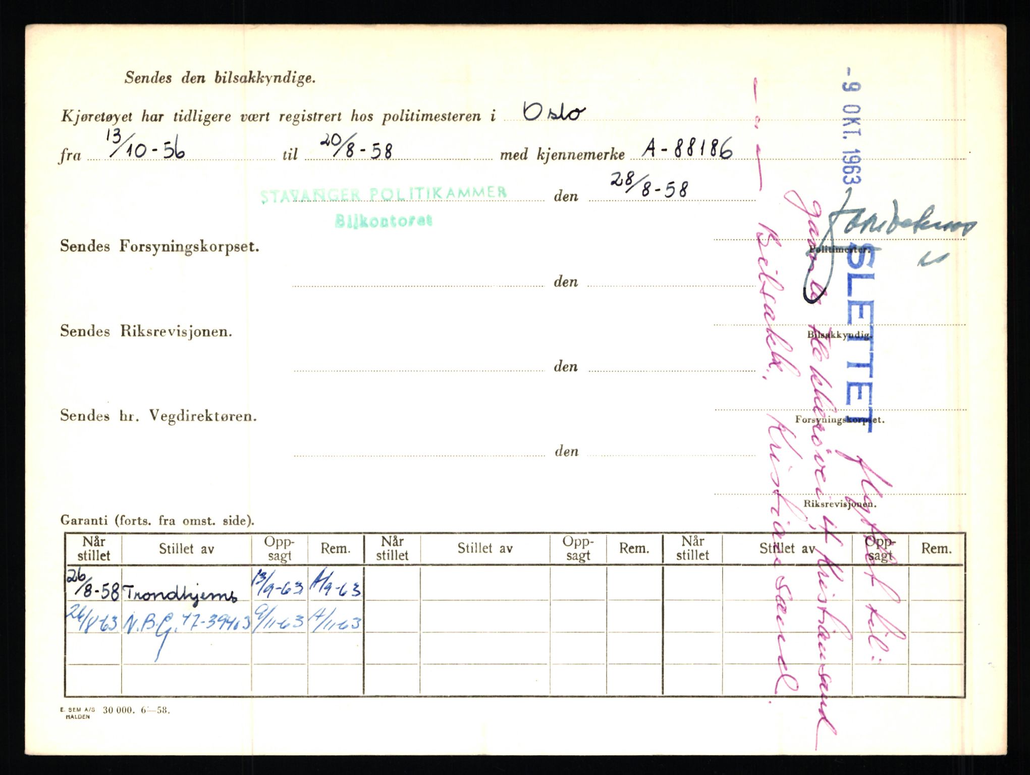 Stavanger trafikkstasjon, AV/SAST-A-101942/0/F/L0002: L-350 - L-699, 1930-1971, p. 1828