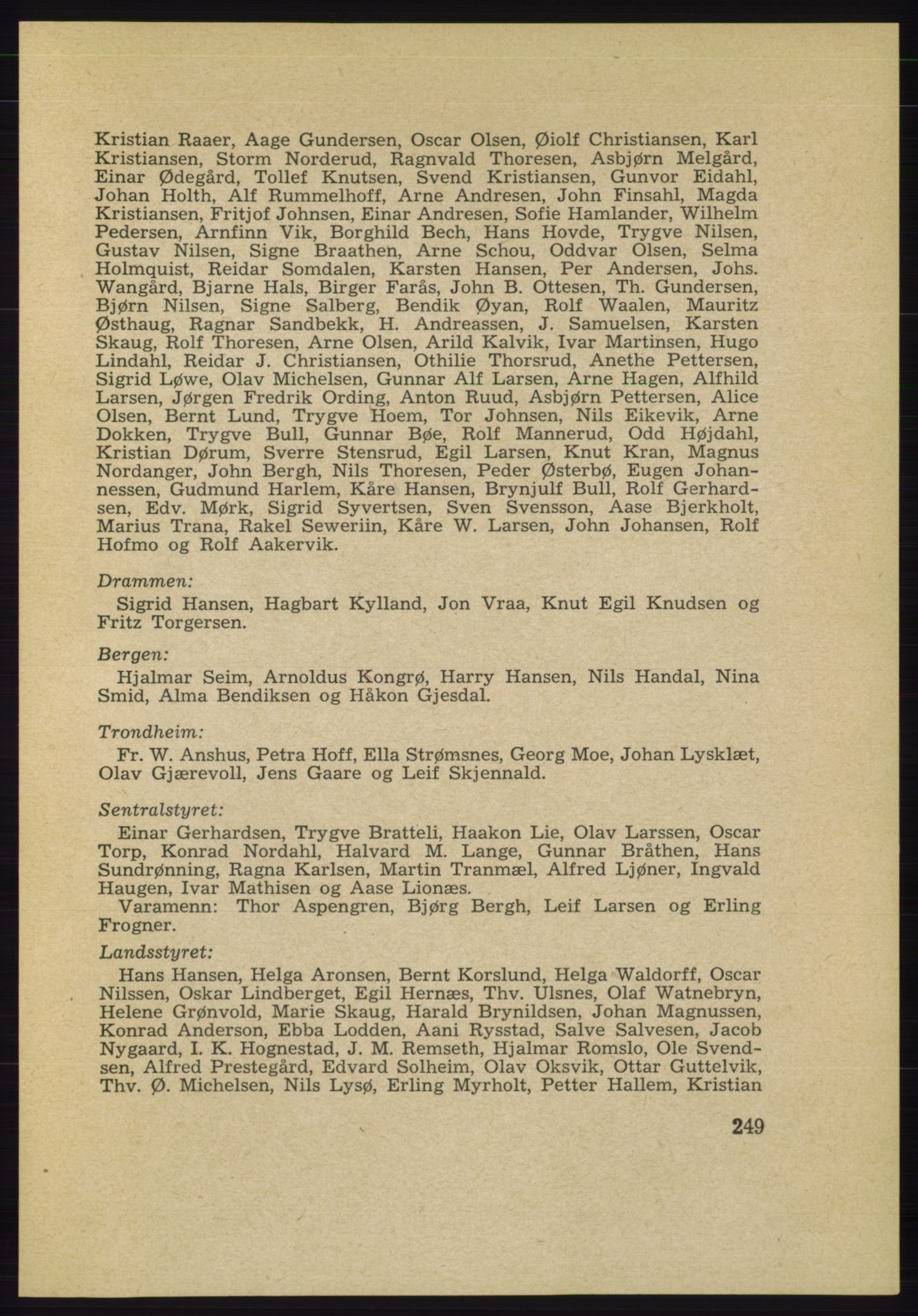 Det norske Arbeiderparti - publikasjoner, AAB/-/-/-: Protokoll over forhandlingene på det 34. ordinære landsmøte 22.-25. mars 1953 i Oslo, 1953, p. 249