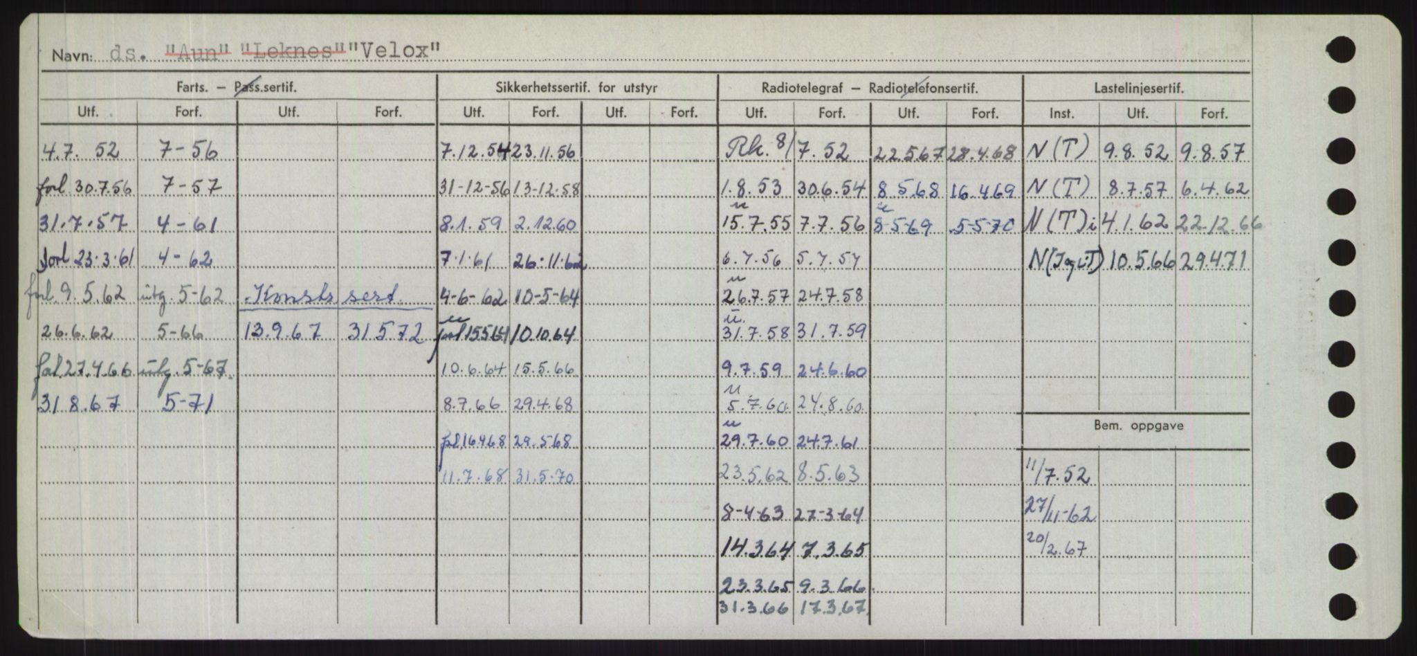 Sjøfartsdirektoratet med forløpere, Skipsmålingen, AV/RA-S-1627/H/Hd/L0040: Fartøy, U-Ve, p. 592