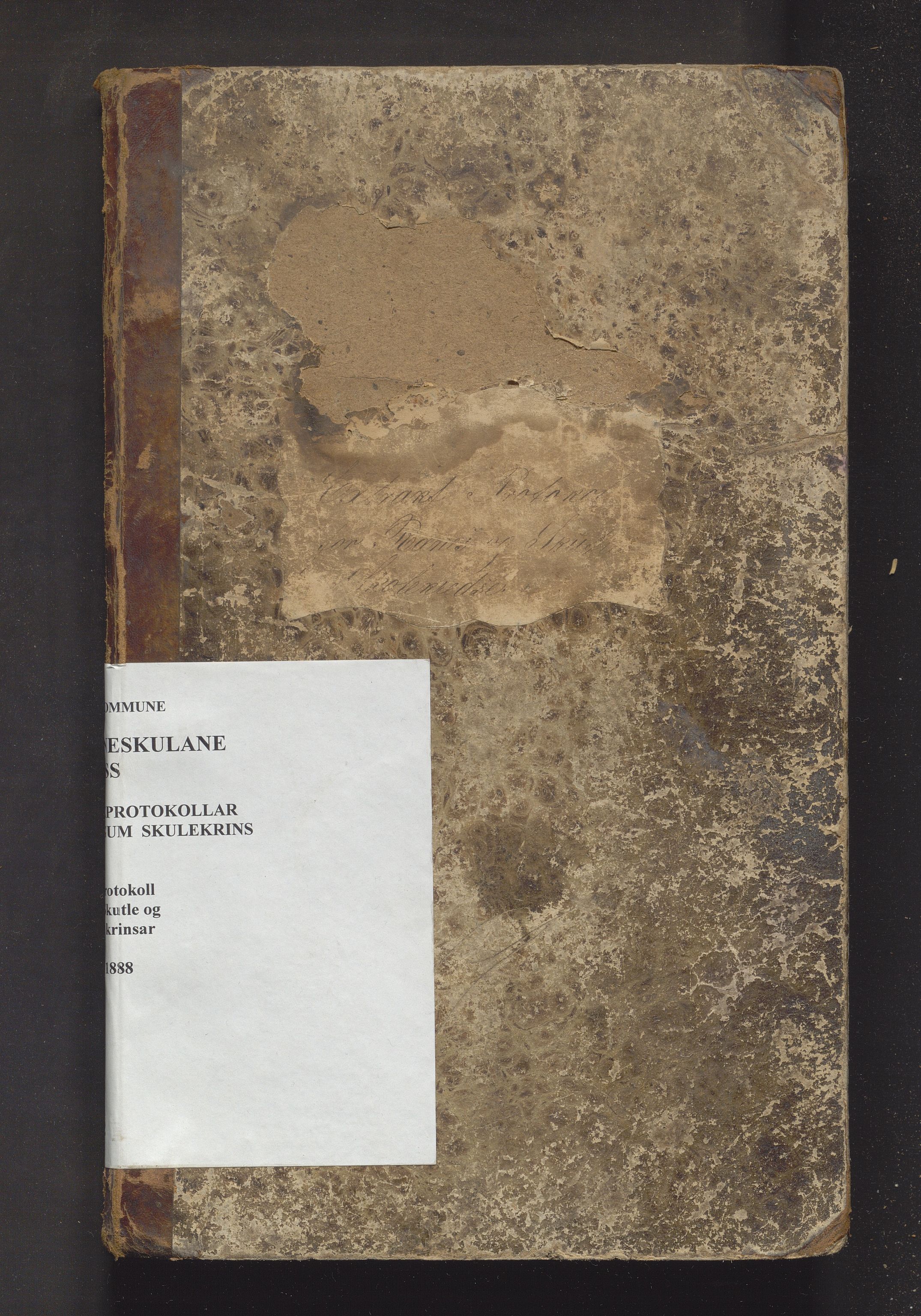 Voss kommune. Barneskulane, IKAH/1235-231/F/Fh/L0002: Skuleprptokoll for Rene, Skutle og Bjørge krinsar, 1873-1888