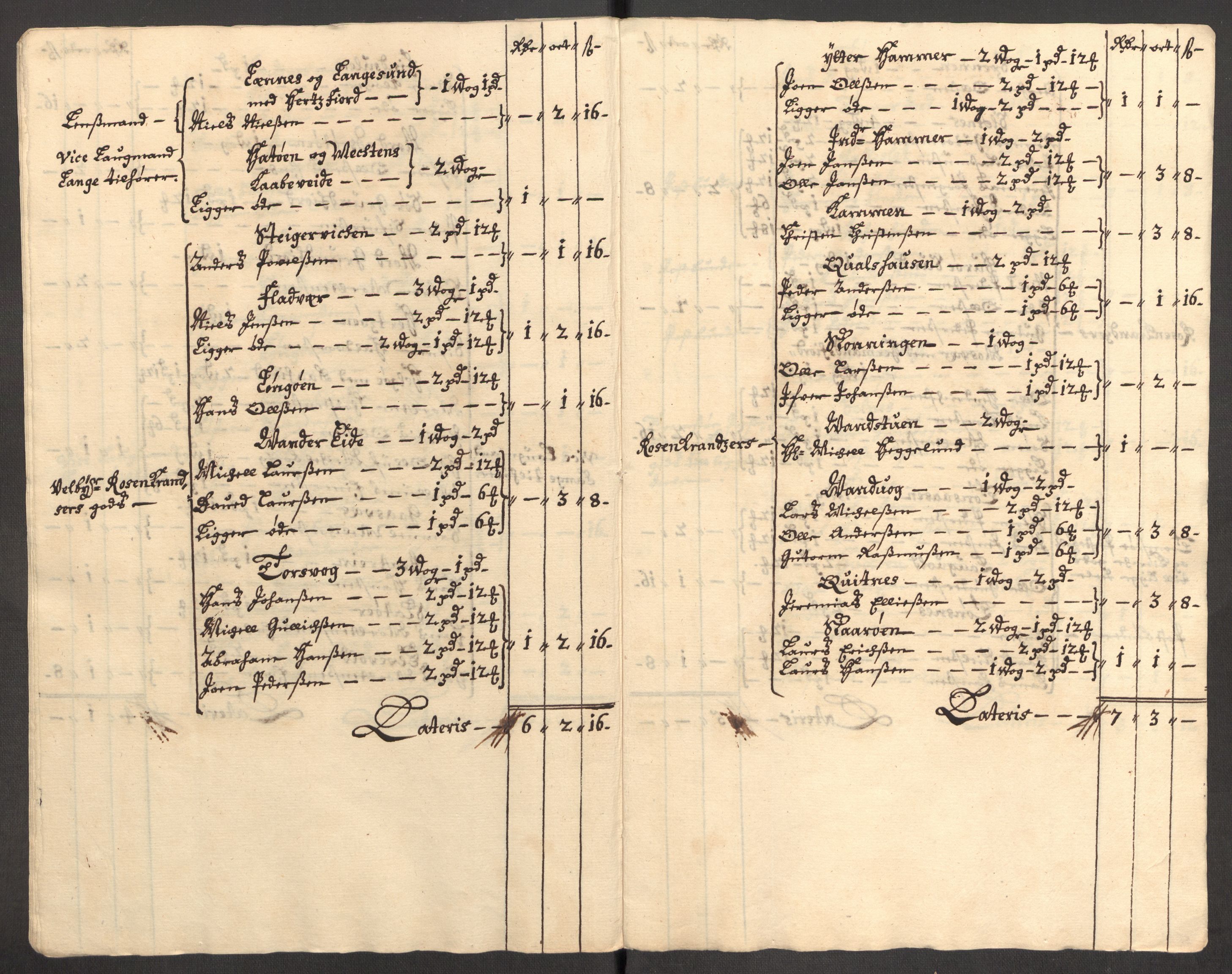 Rentekammeret inntil 1814, Reviderte regnskaper, Fogderegnskap, AV/RA-EA-4092/R68/L4756: Fogderegnskap Senja og Troms, 1705-1707, p. 63