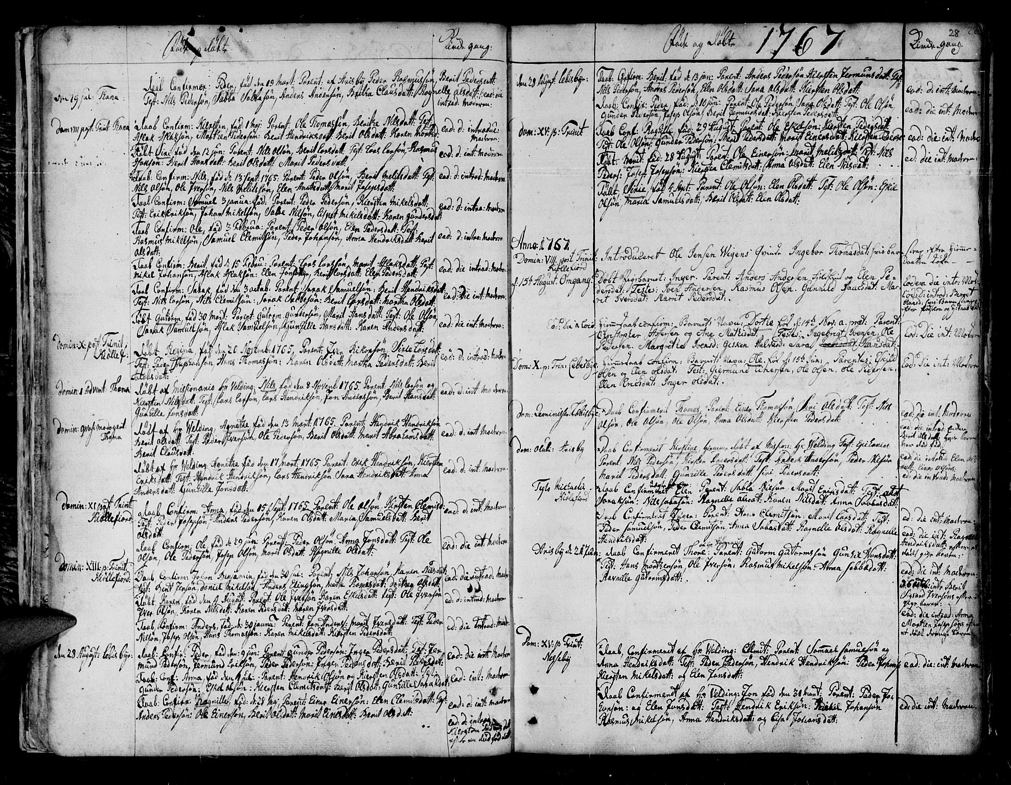 Lebesby sokneprestkontor, SATØ/S-1353/H/Ha/L0001kirke: Parish register (official) no. 1, 1751-1816, p. 28