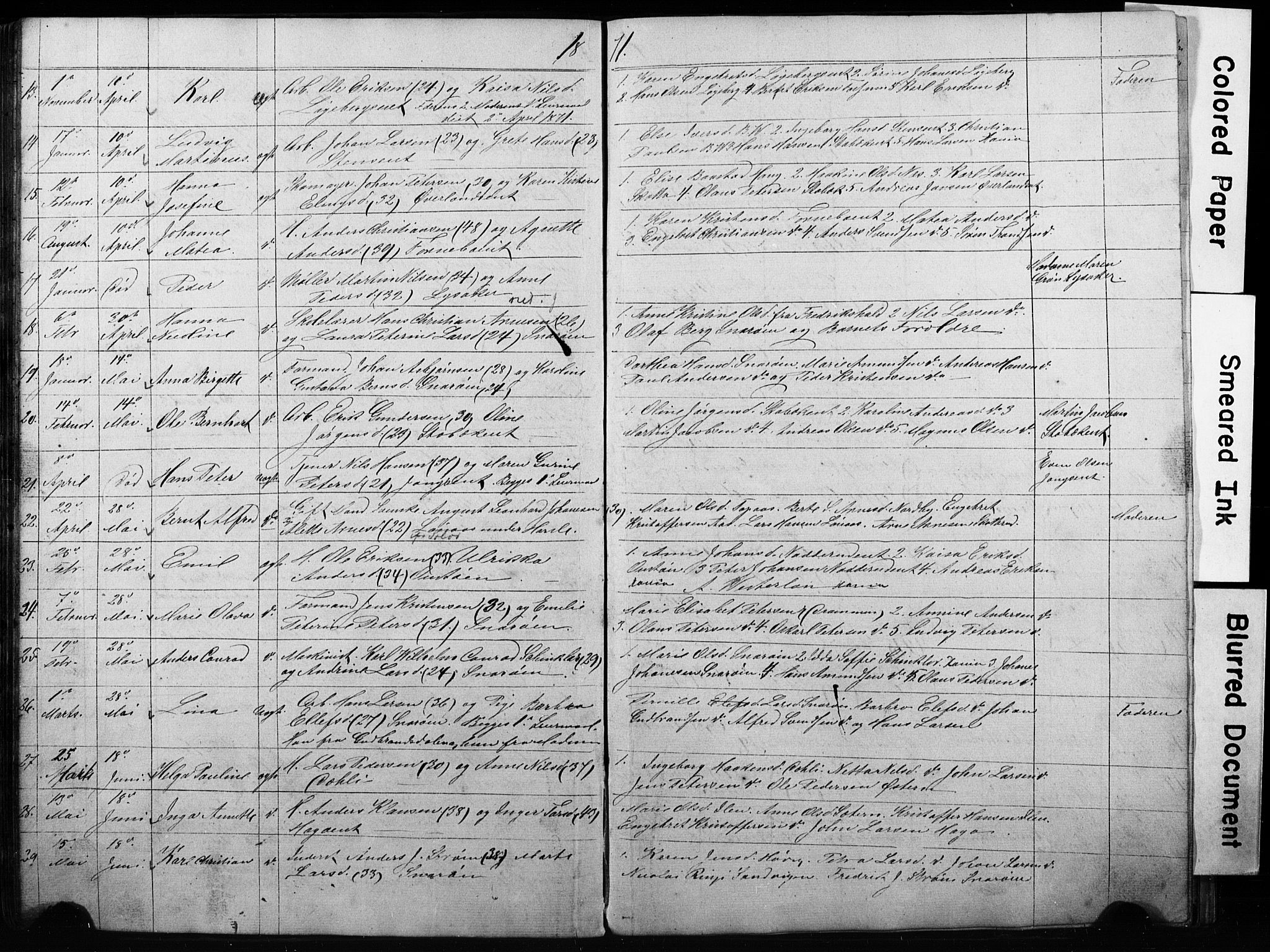 Asker prestekontor Kirkebøker, AV/SAO-A-10256a/G/Gc/L0001: Parish register (copy) no. III 1, 1854-1873