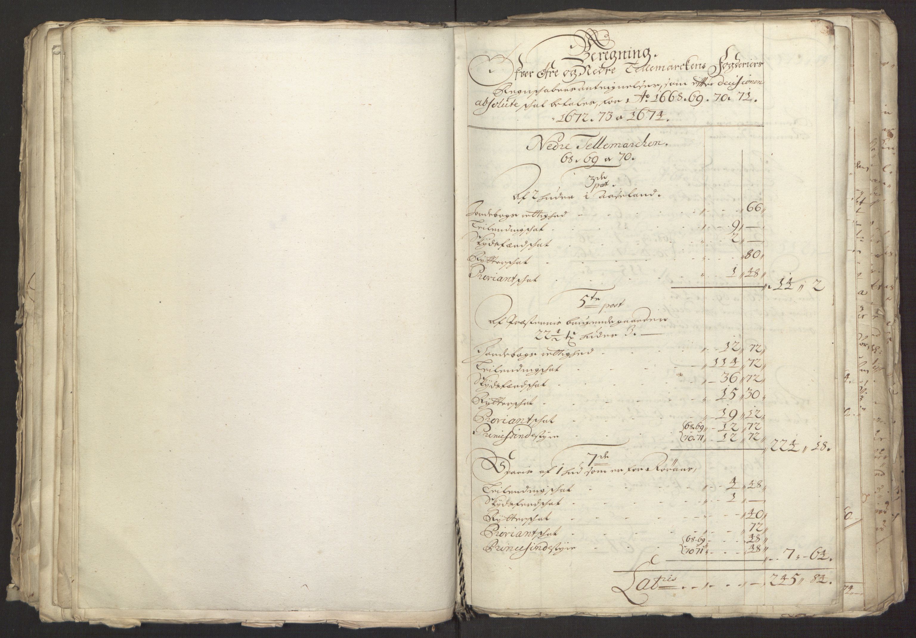 Rentekammeret inntil 1814, Reviderte regnskaper, Fogderegnskap, RA/EA-4092/R35/L2062: Fogderegnskap Øvre og Nedre Telemark, 1674, p. 75
